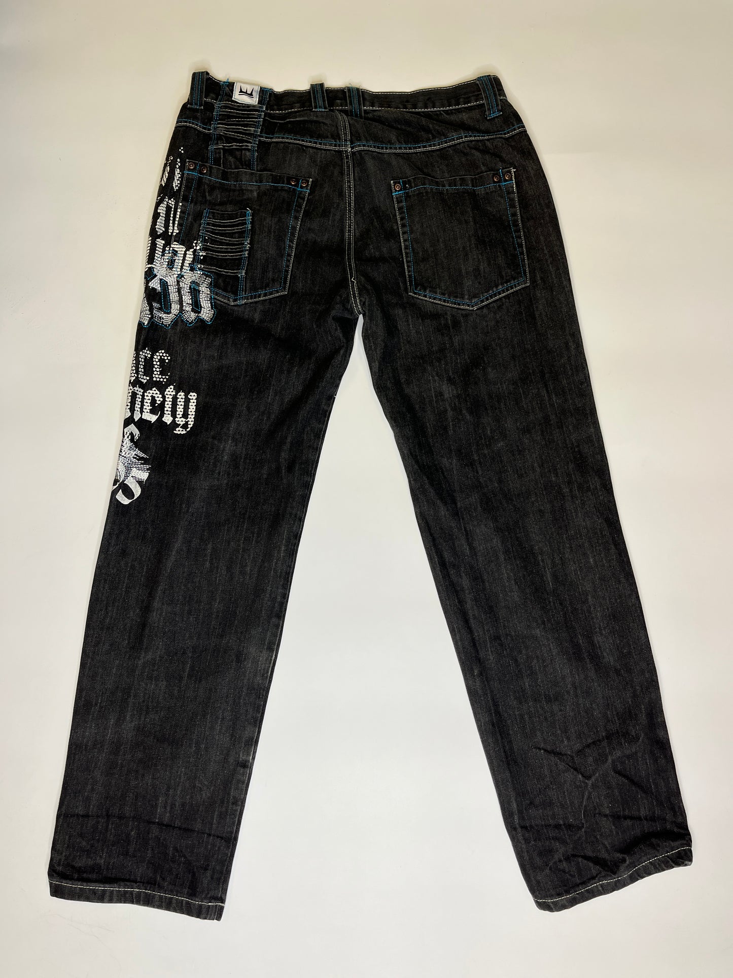 VINTAGE DADA BAGGY JEANS (w.34, L)