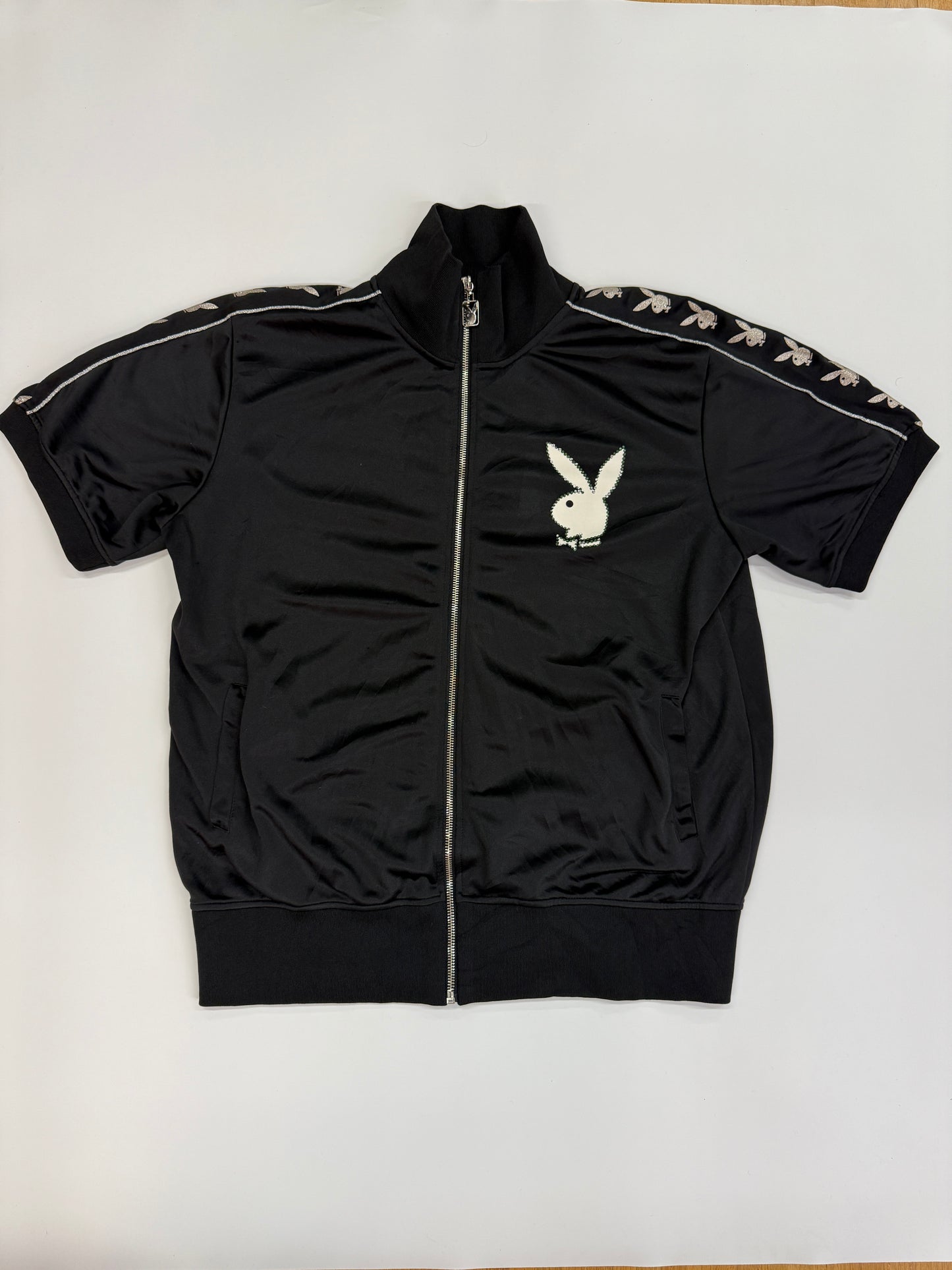 PLAYBOY SHORTSLEEVE ZIPPER (XL)