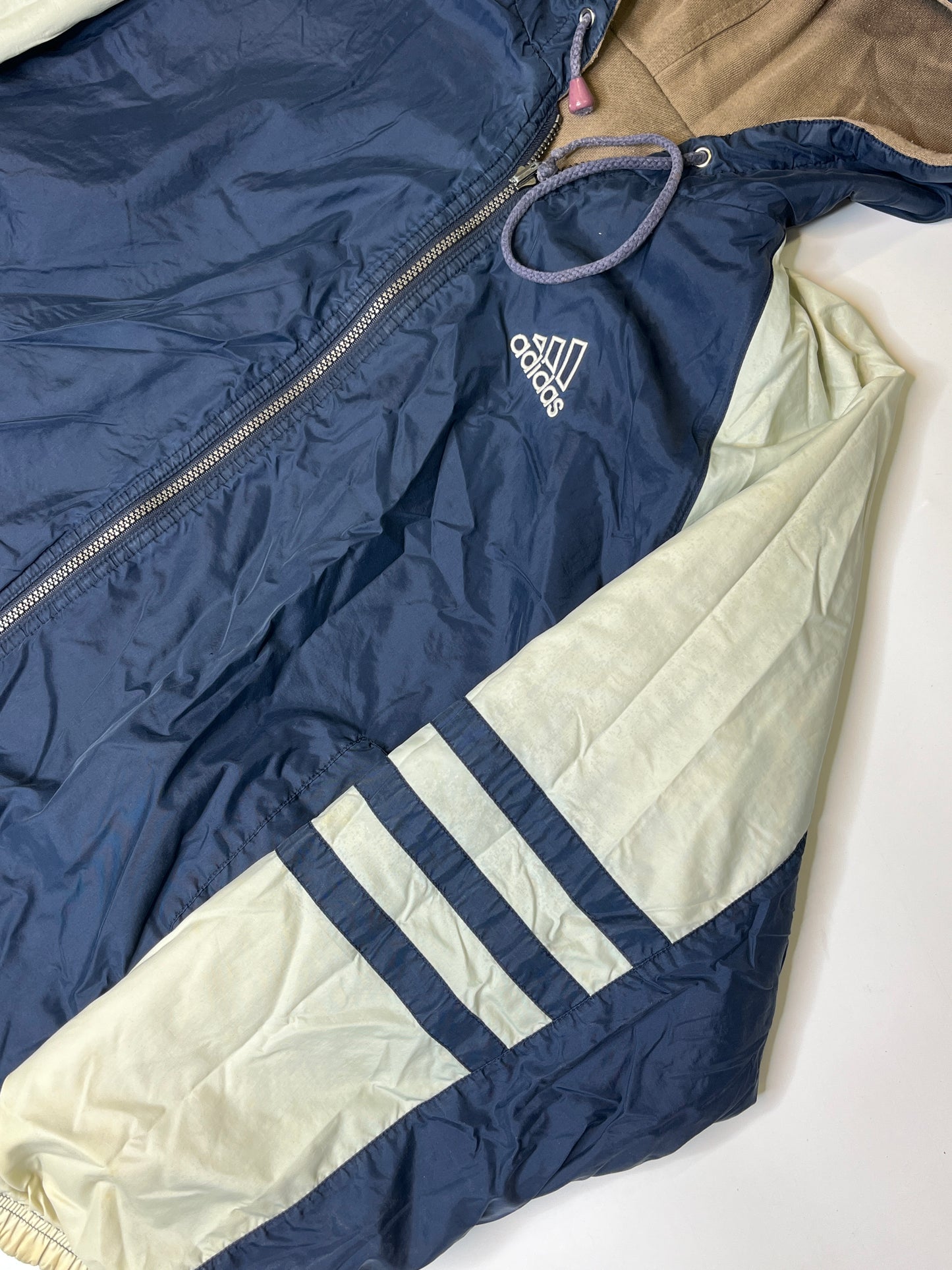 RARE 2000s VINTAGE REVERSIBLE ADIDAS JACKET (~M-L)