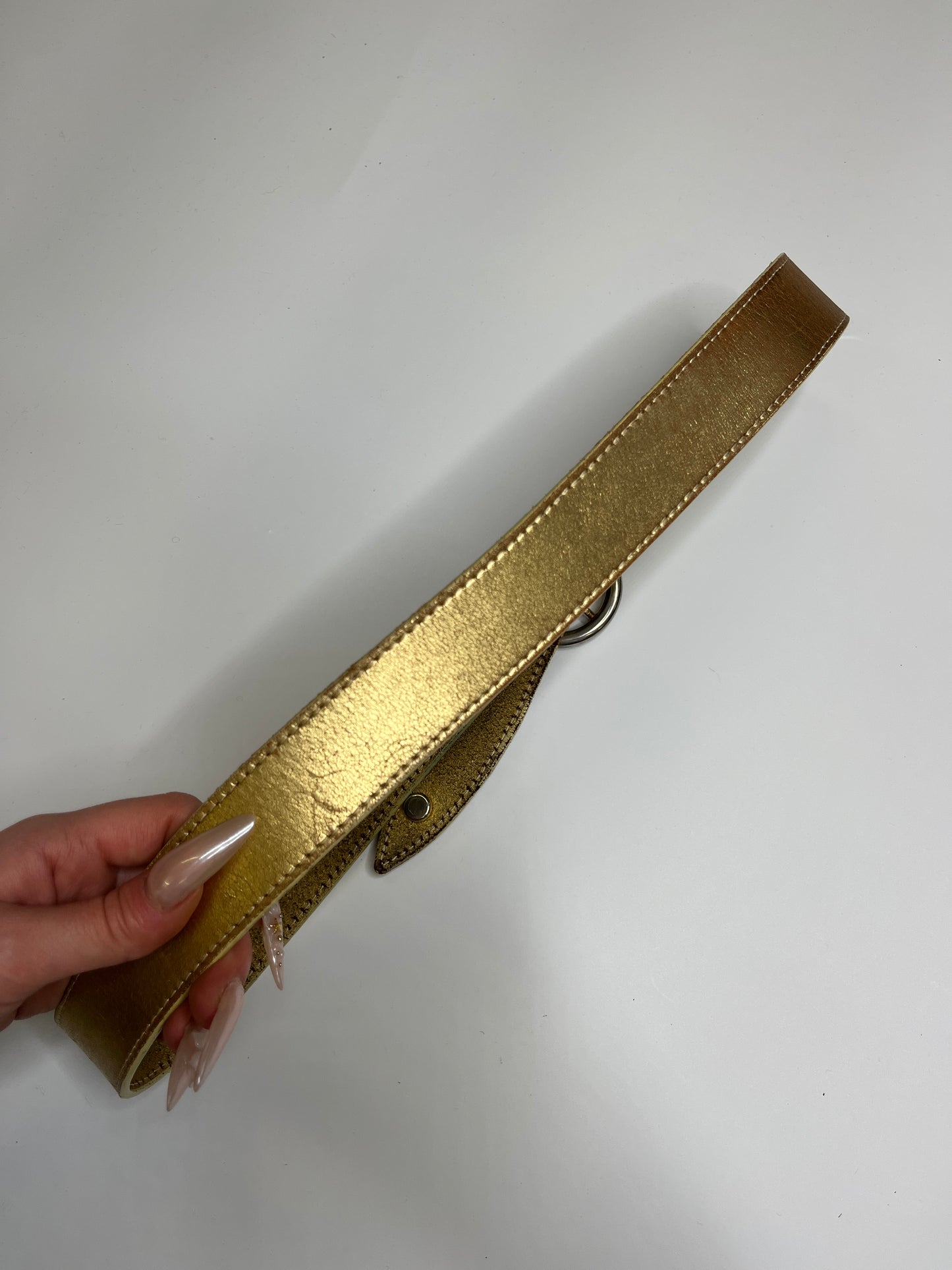 VINTAGE D&G BELT GOLD