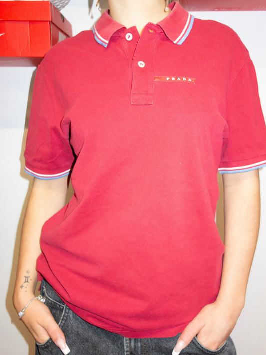 PRADA SHIRT RED (L-XL)