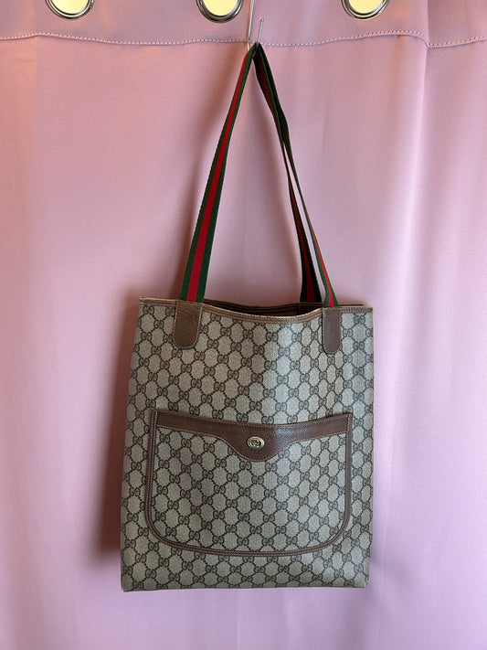 GUCCI MONOGRAM TOTE BAG