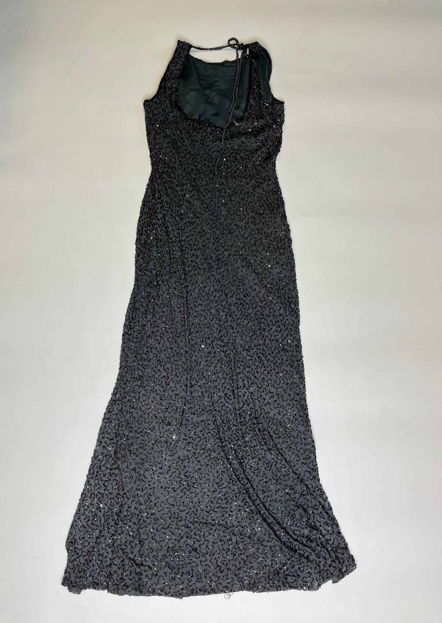 LONG SEQUIN DRESS (~S)