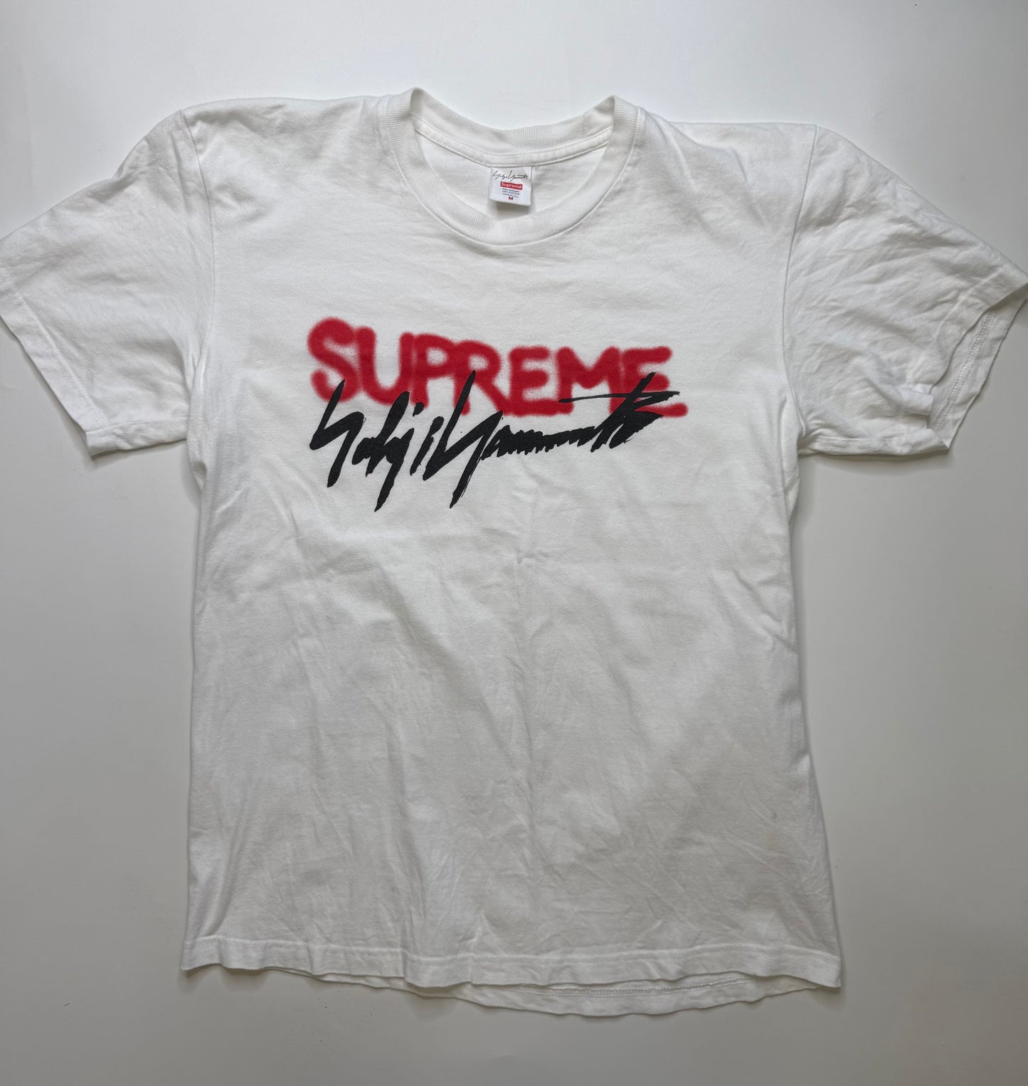 SUPREME X YOHJI YAMAMOTO TEE – WHITE (M)