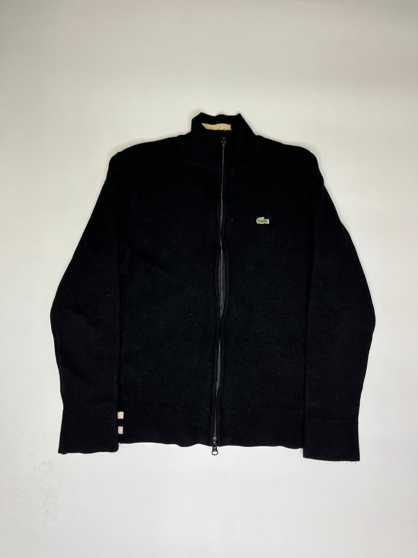 LACOSTE WOOL ZIPPER (~M-L)