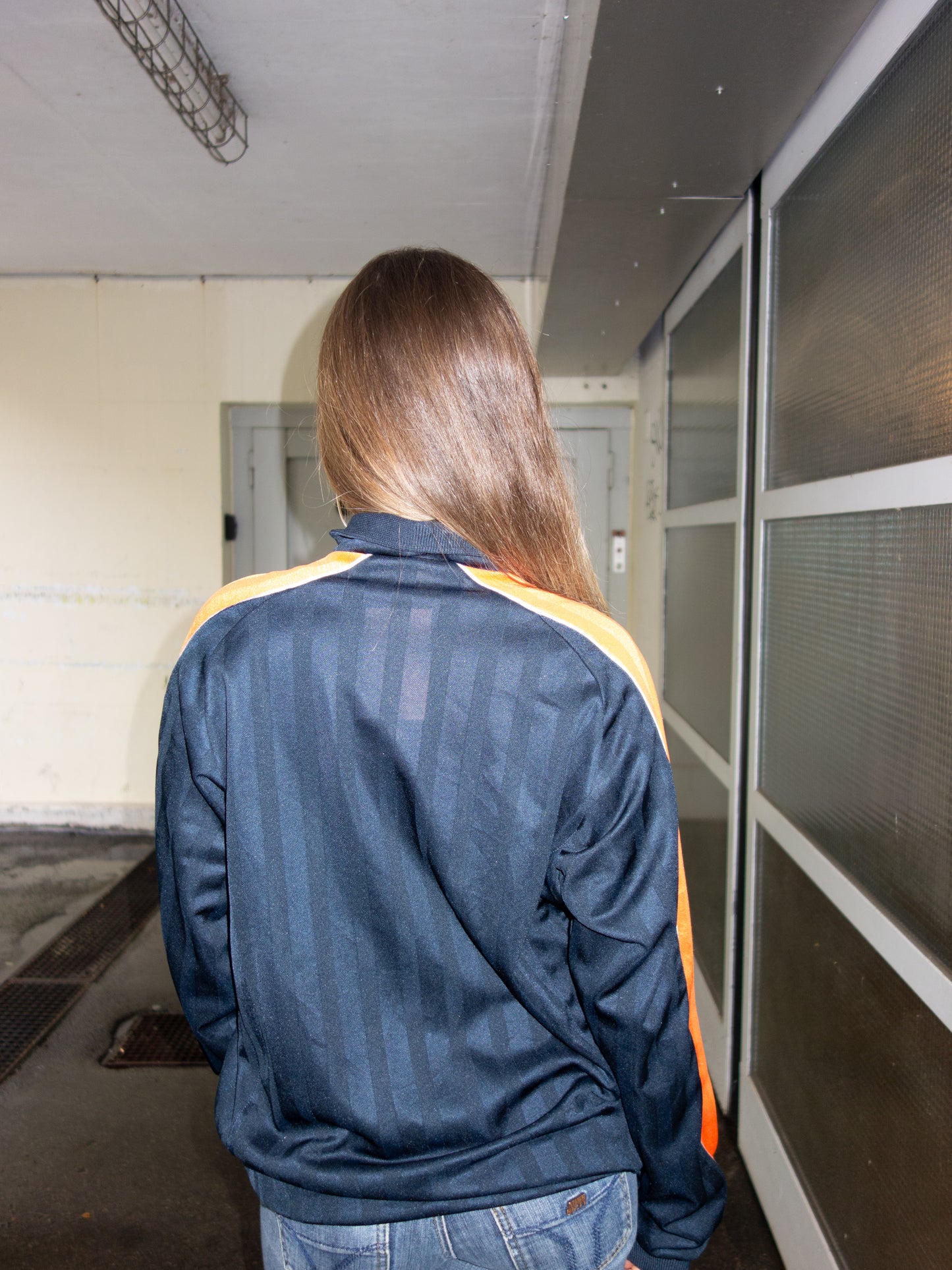 NIKE ZIPPER 2000s (L)