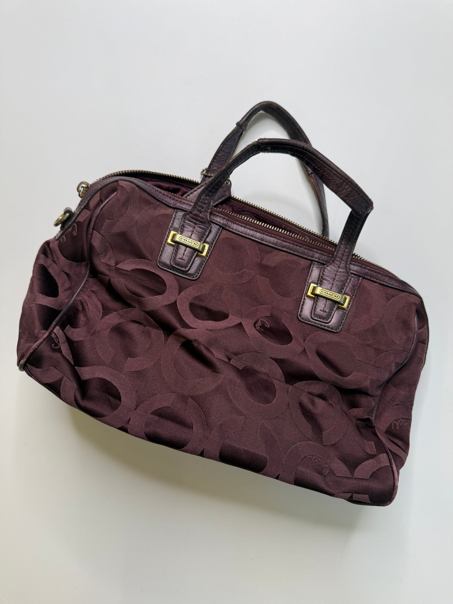COACH VINTAGE SIGNATURE SATCHEL