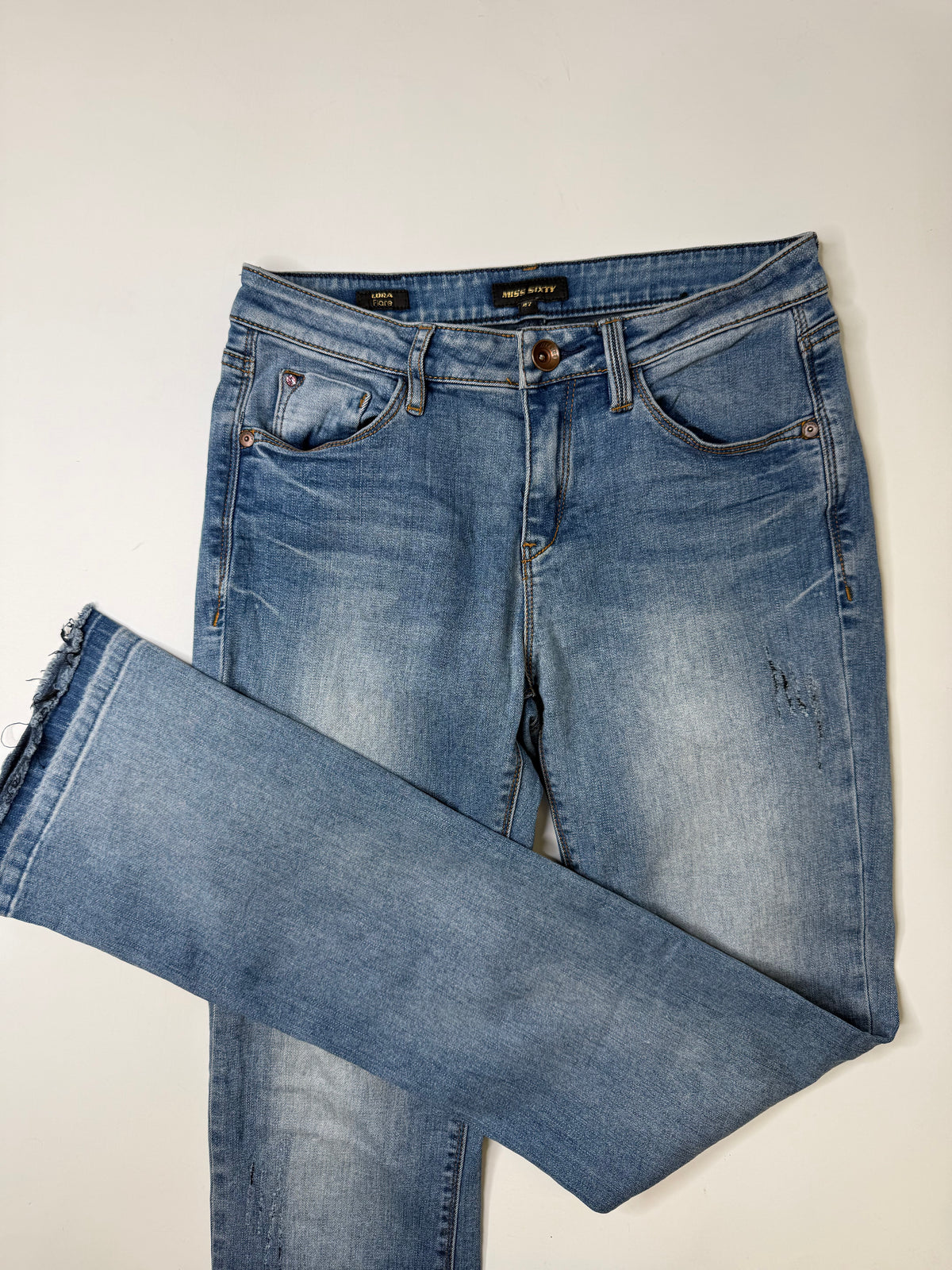 MISS SIXTY LORA FLARE JEANS – MEDIUM WASH (27)