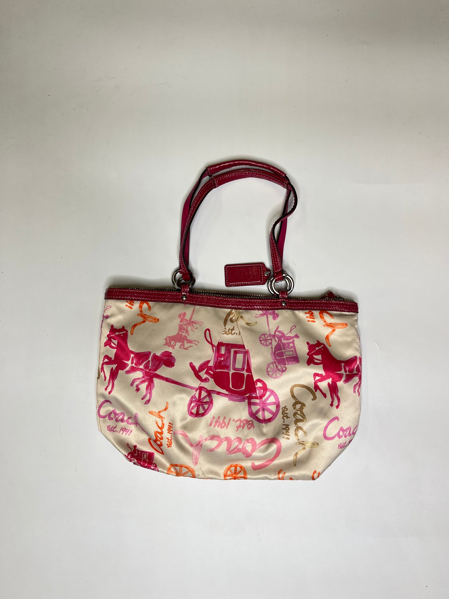 COLORFUL COACH PURSE