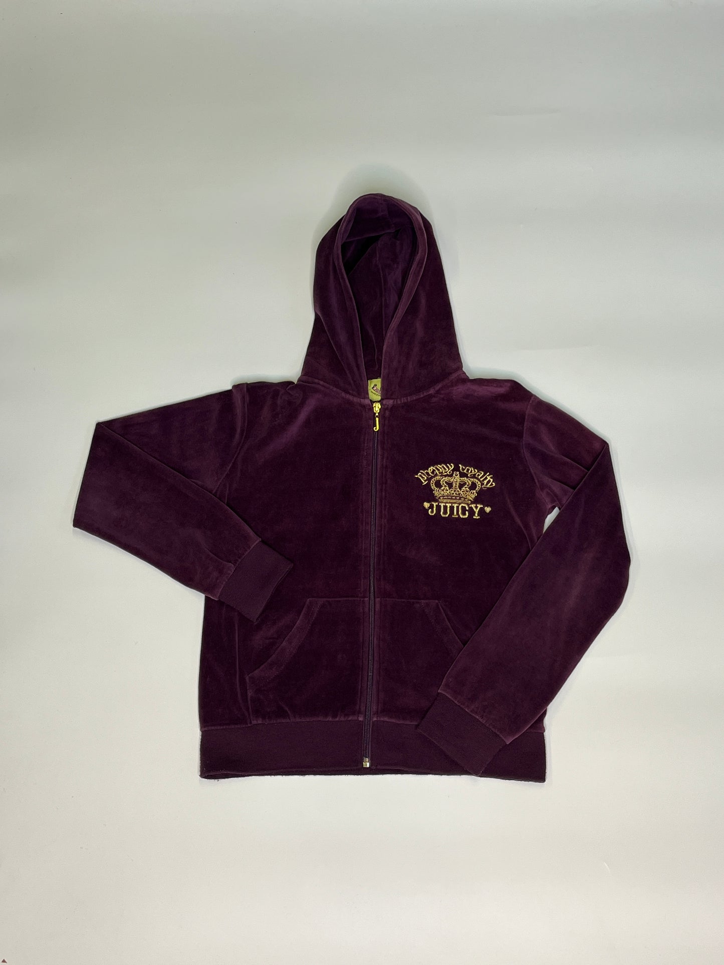 JUICY COUTURE ZIPPER PURPLE (L)