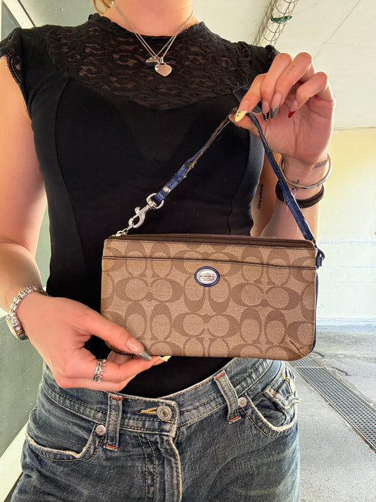 VINTAGE COACH MONOGRAM MINI BAG