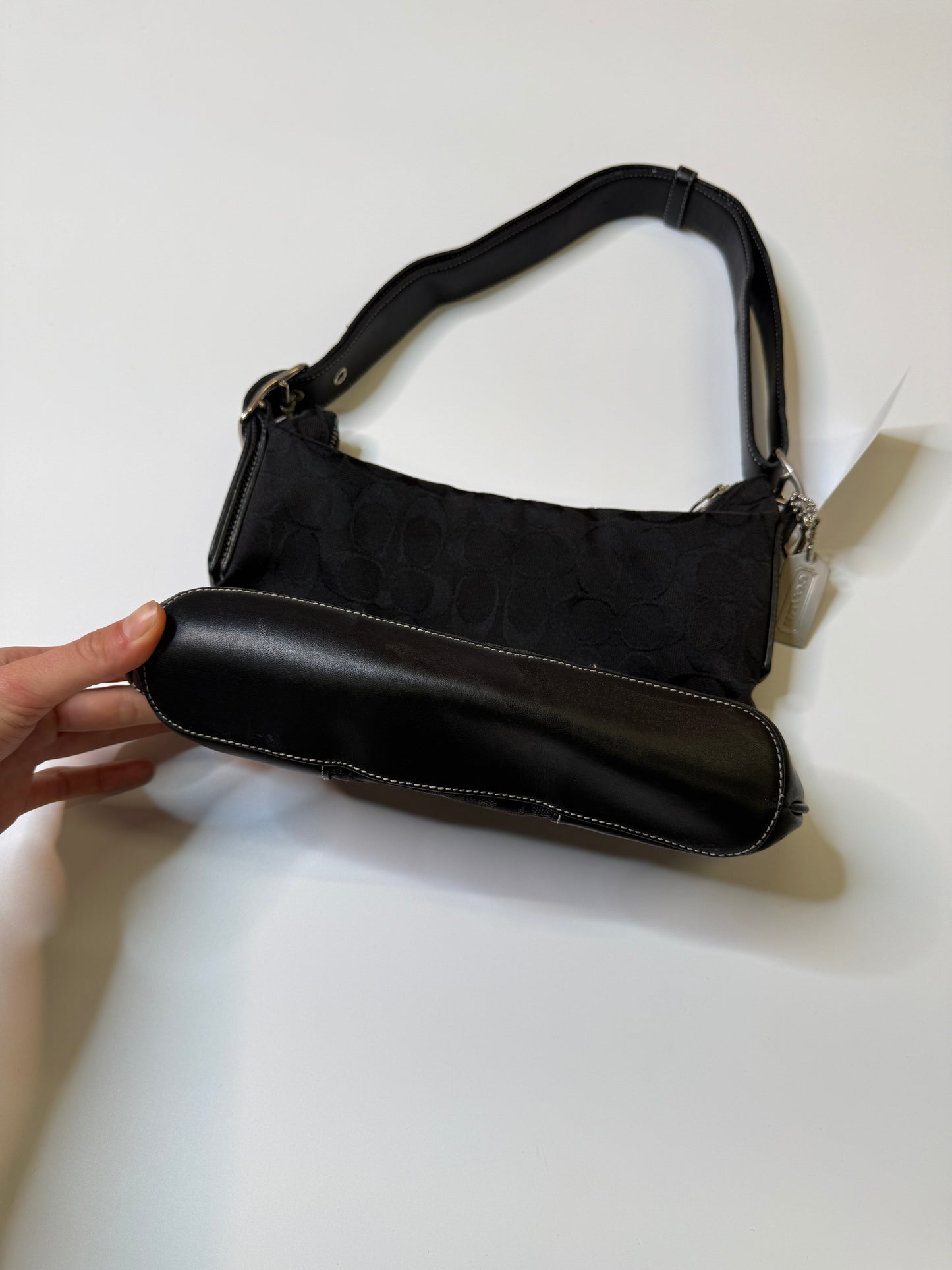 COACH MONOGRAM PURSE LEATHER