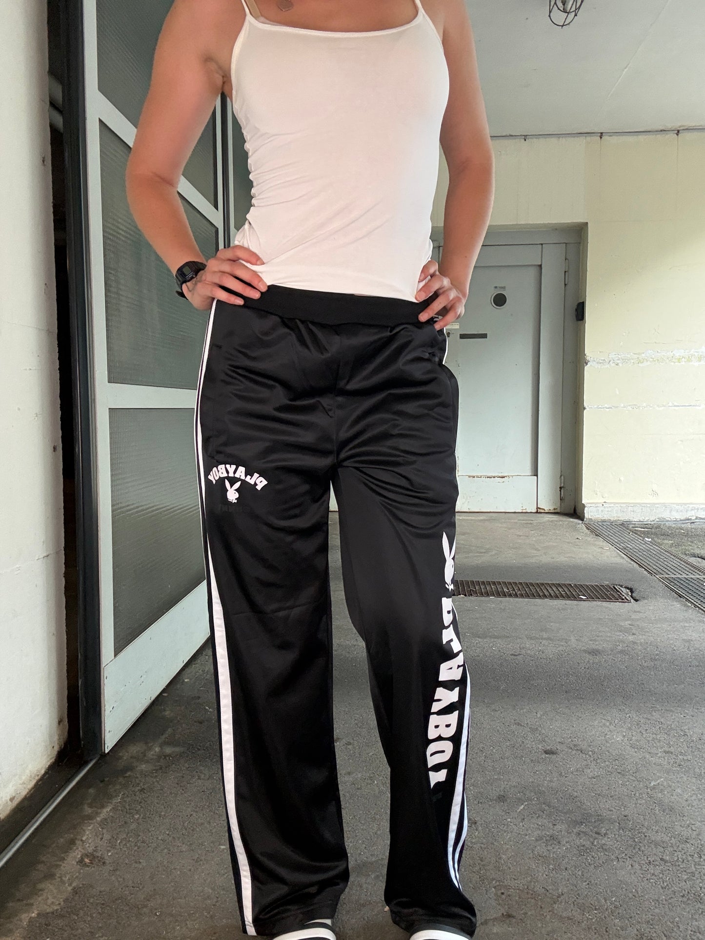 PLAYBOY BUNNY VINTAGE Y2K TRACK PANTS