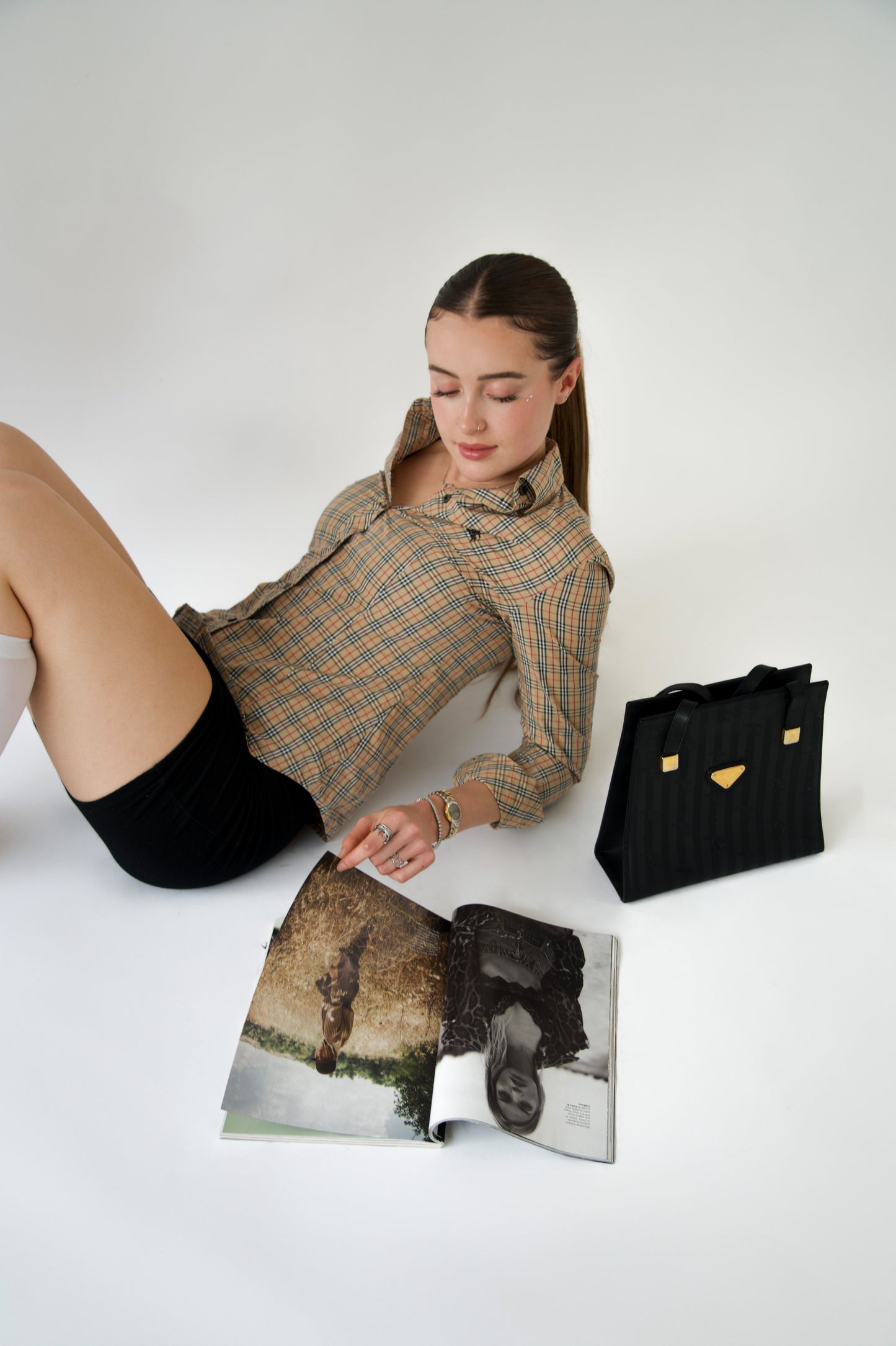 BURBERRY BLUE LABEL SHIRT (S)