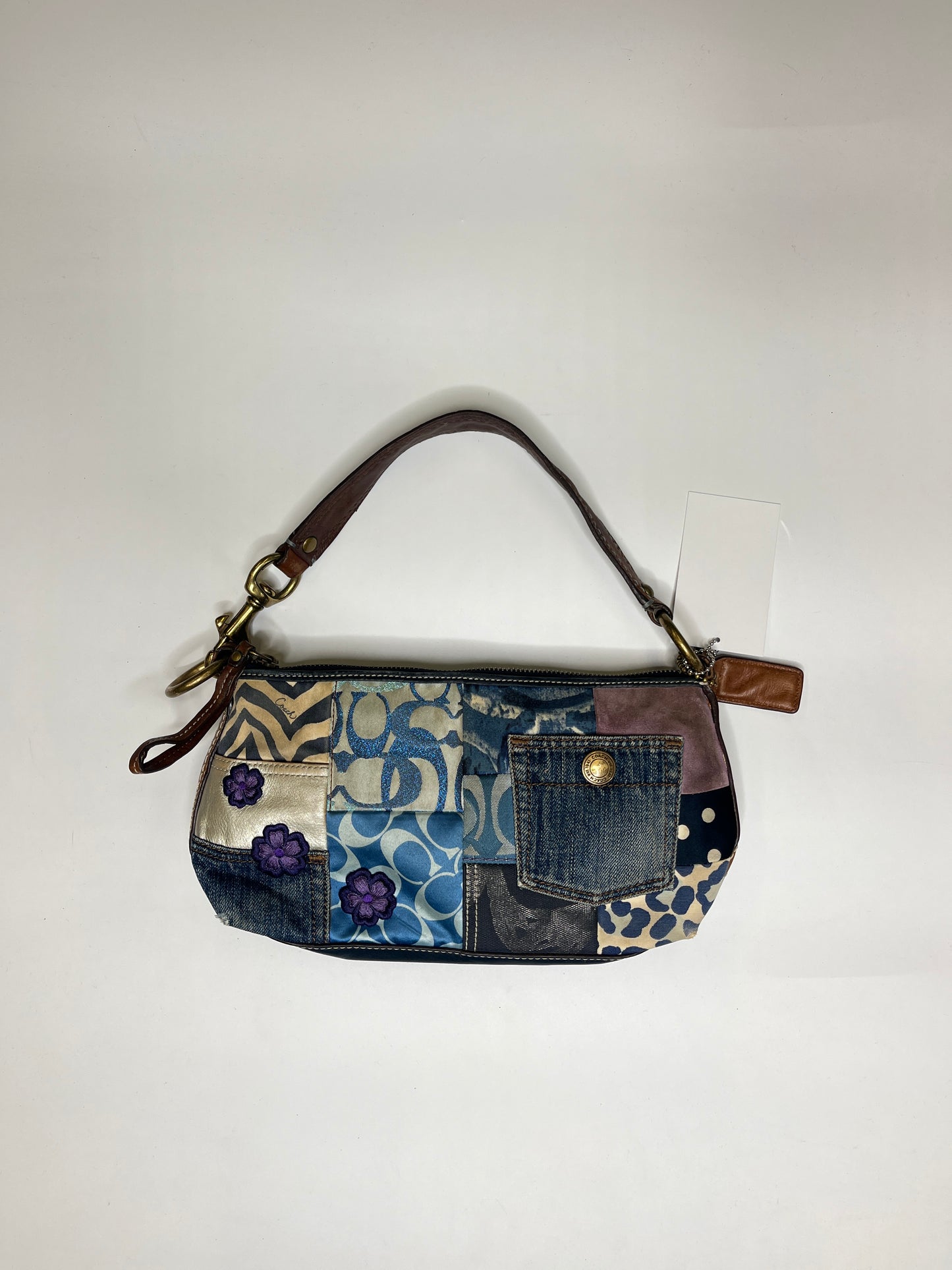 PATCHWORK LEATHER COACH PURSE