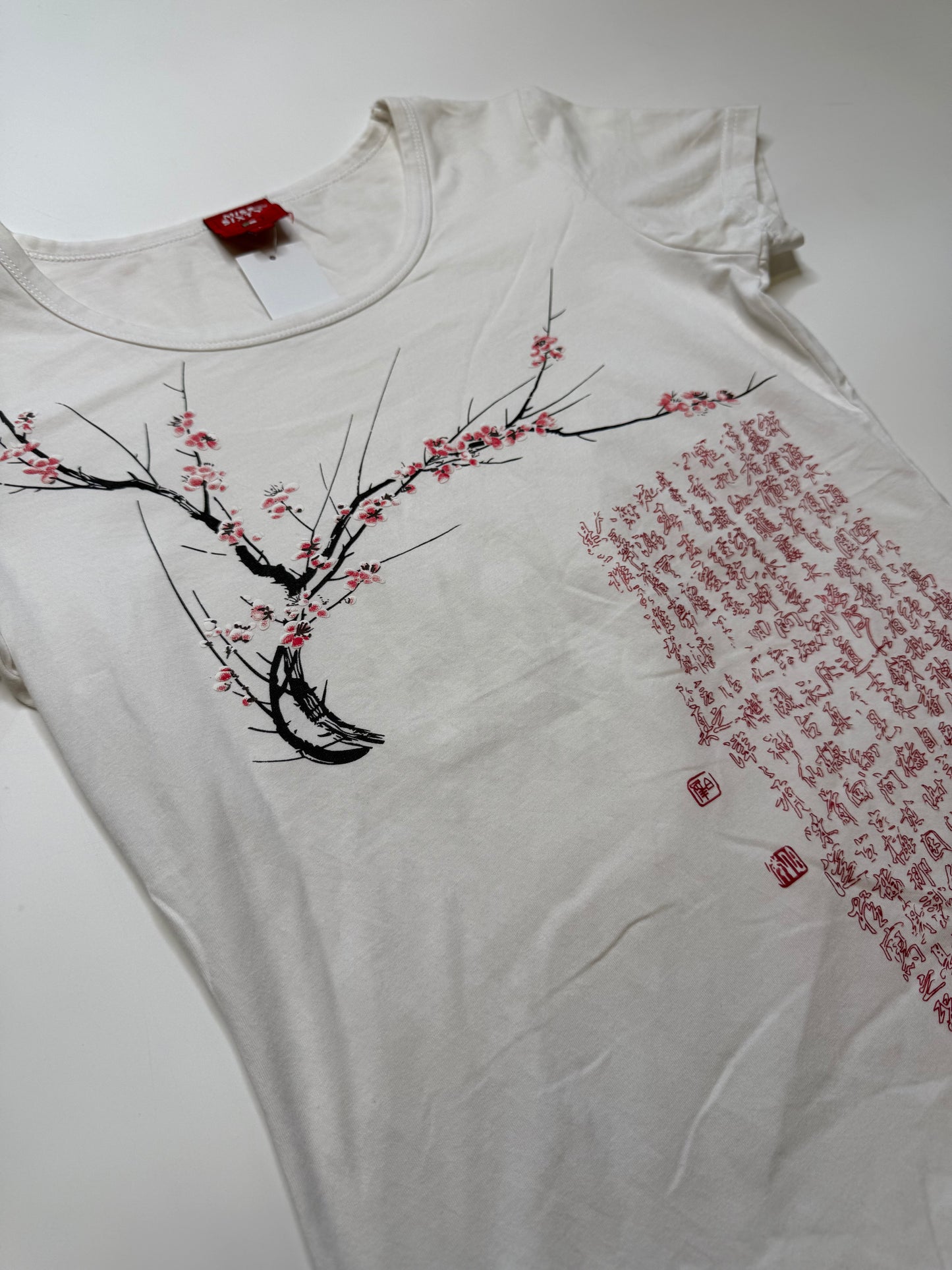 MISS SIXTY CHERRY BLOSSOM TEE 2000s (S)