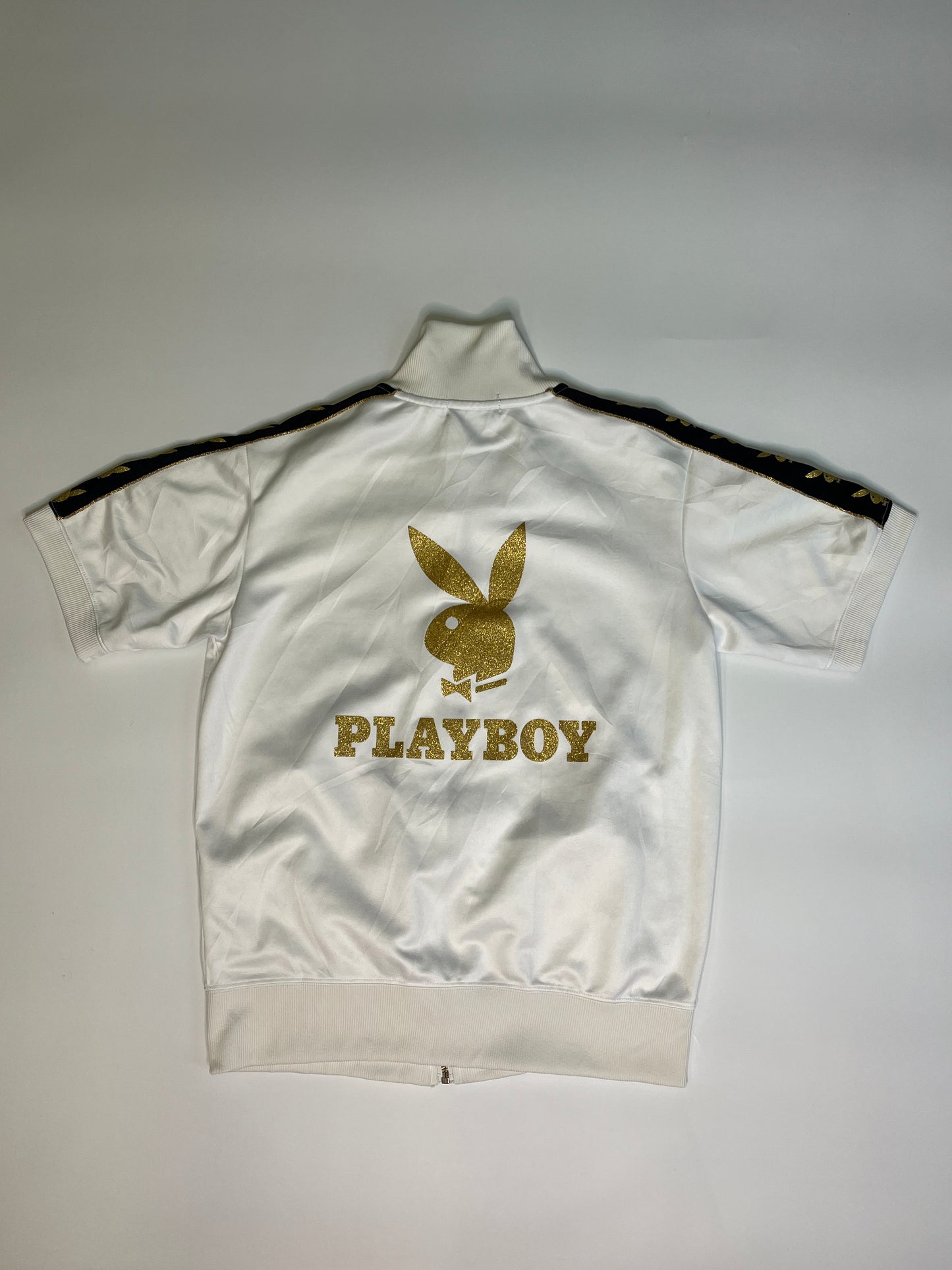 PLAYBOY SHORTSLEEVE ZIPPER (M)