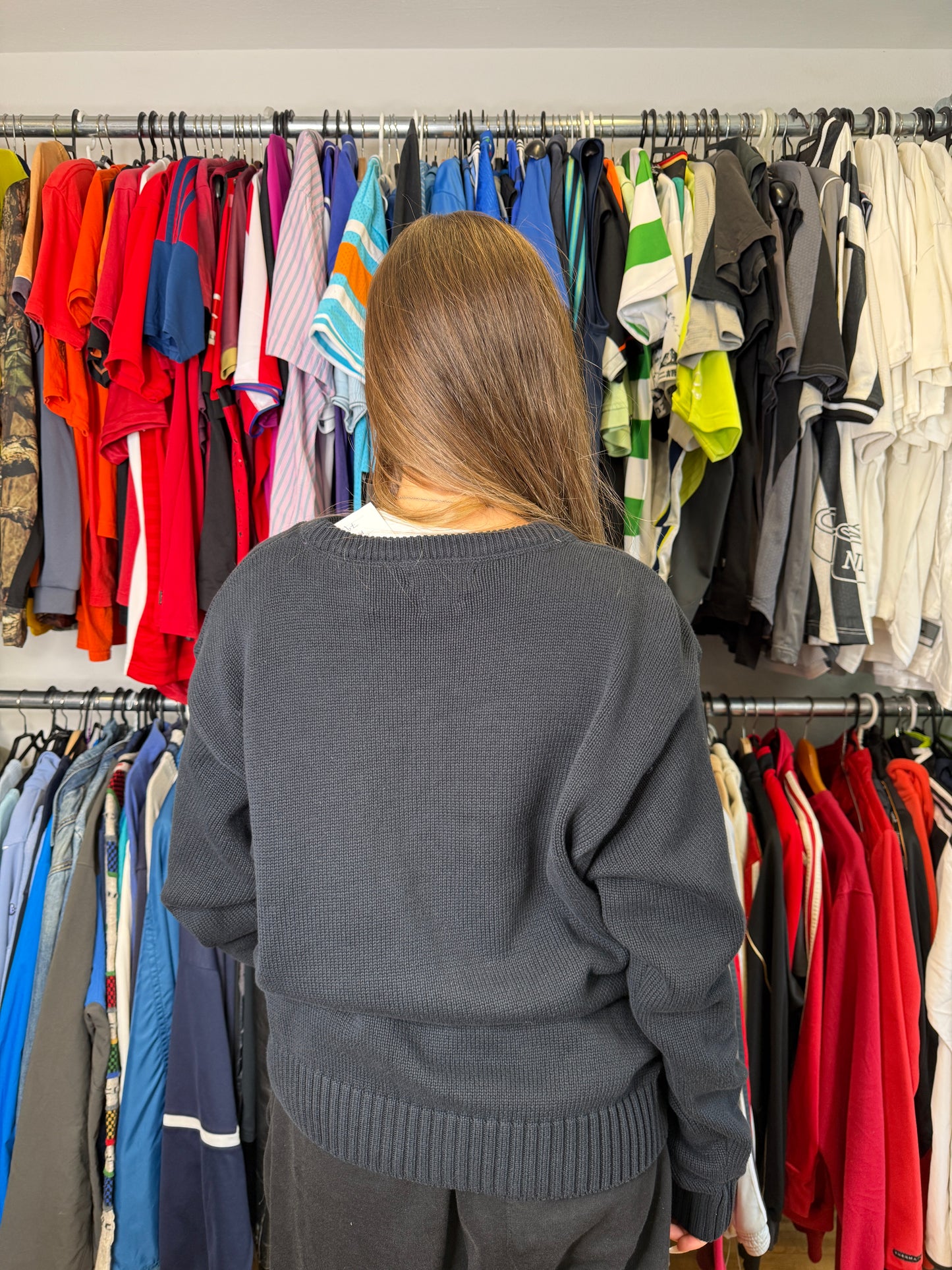 POLO RALPH LAUREN KNIT SWEATER (XL)