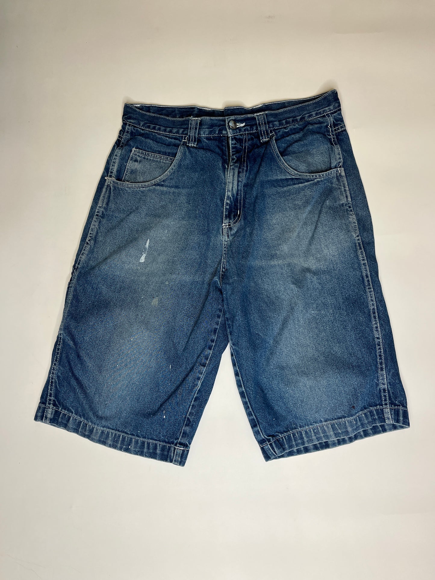 SEAM JEANS JORTS
