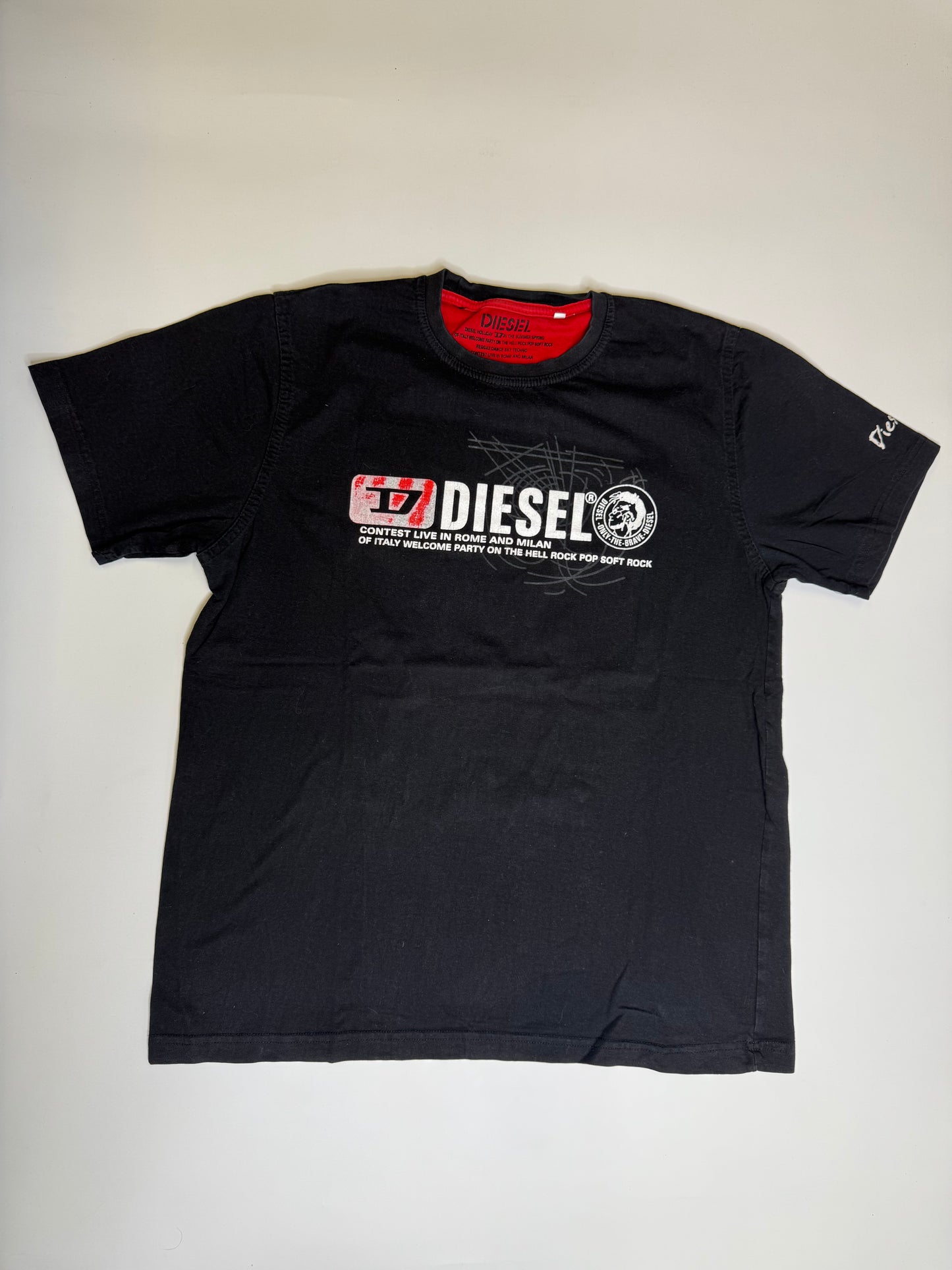 VINTAGE BLACK DIESEL SHIRT (L)
