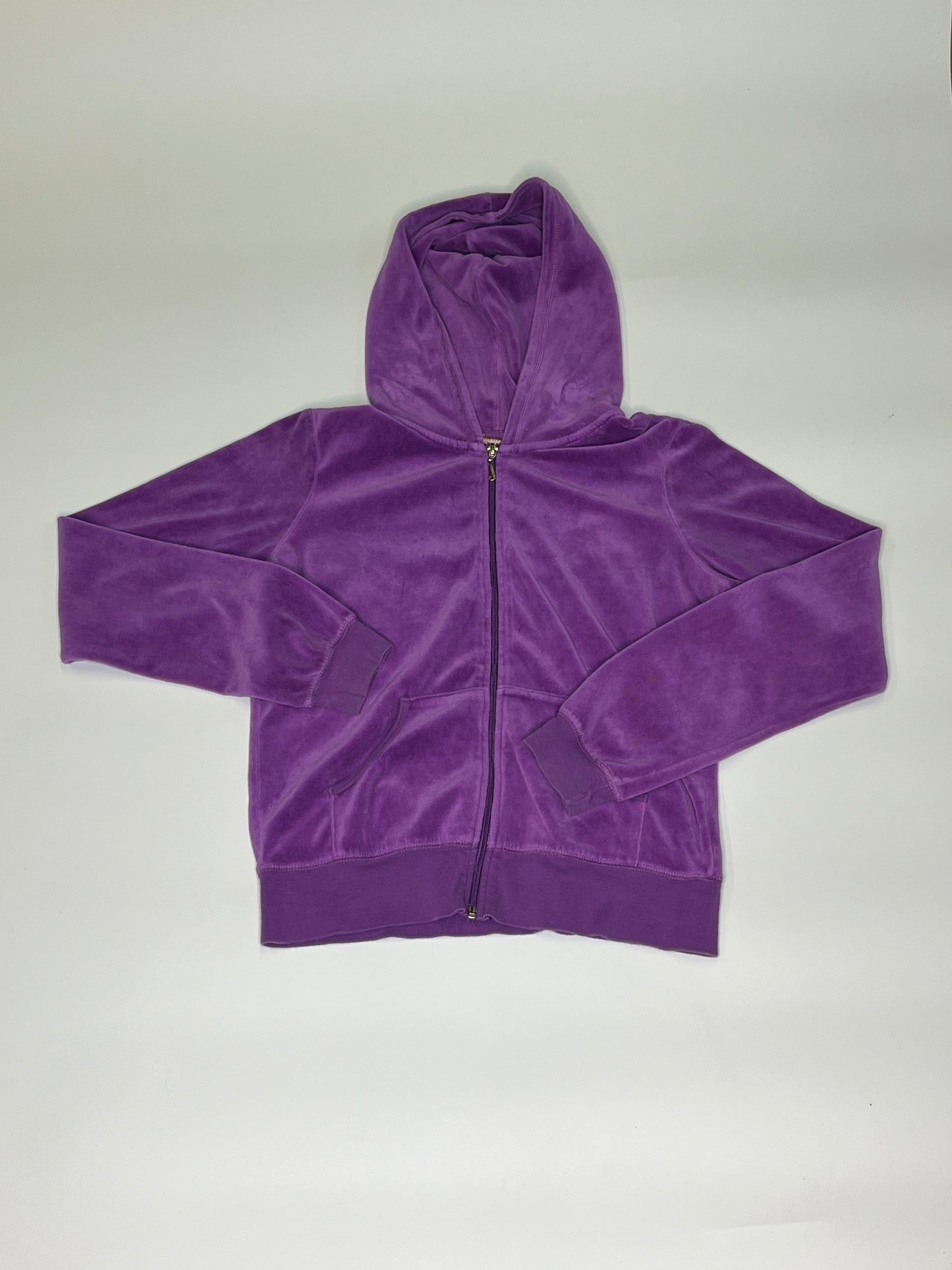 JUICY COUTURE ZIPPER PURPLE 2000s (M)
