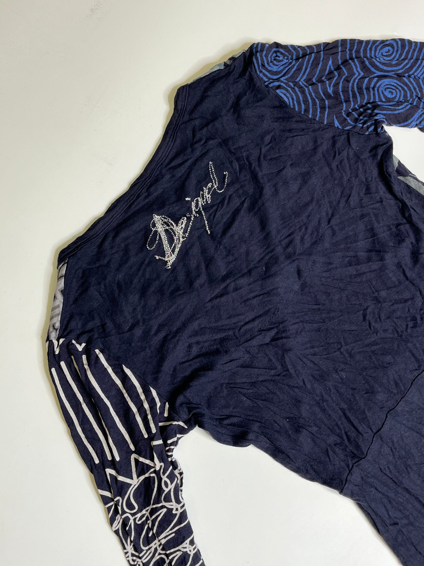 DESIGUAL LONGSLEEVE DRESS (S)