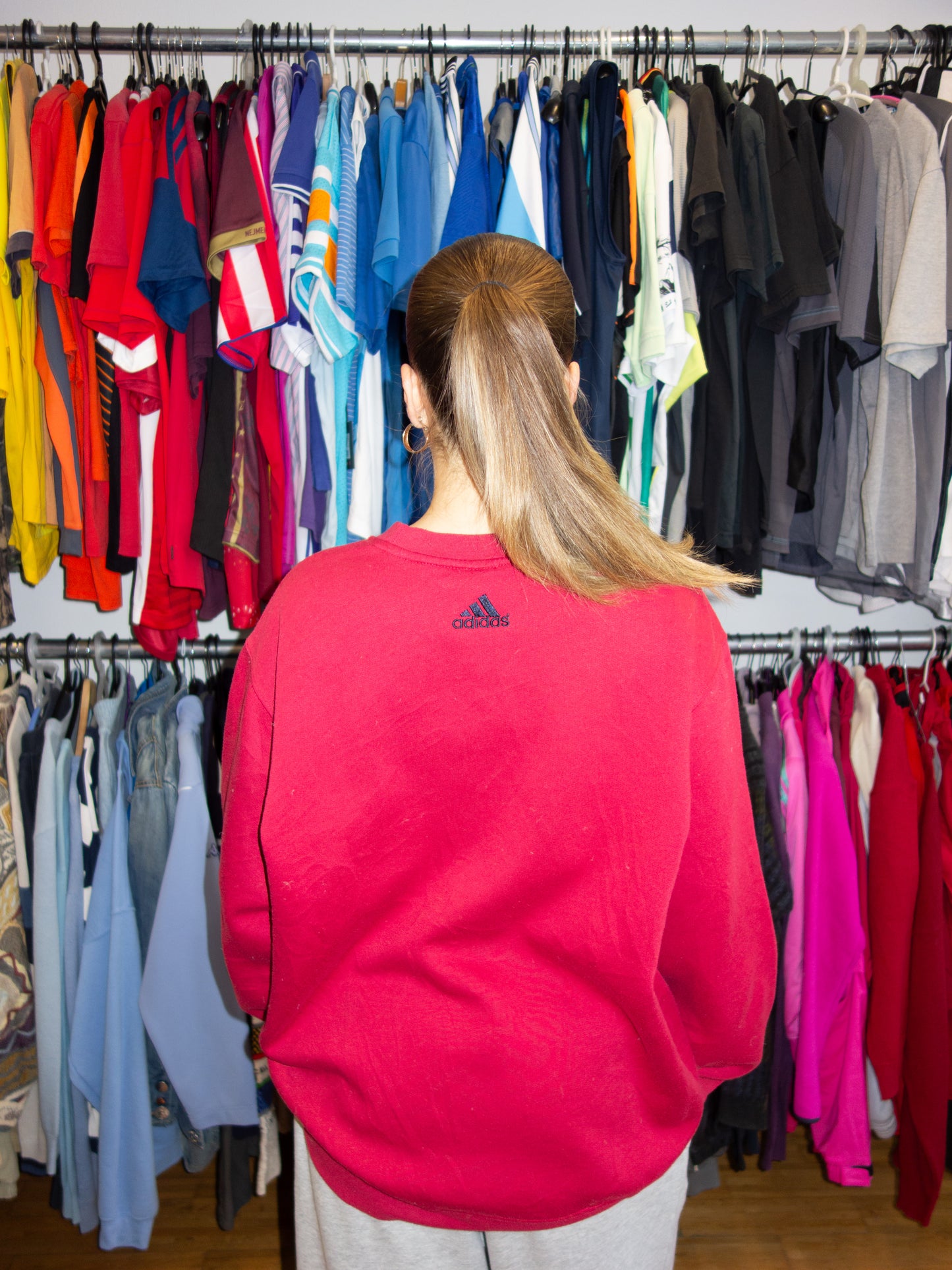 ADIDAS SWEATER 2000s (M)