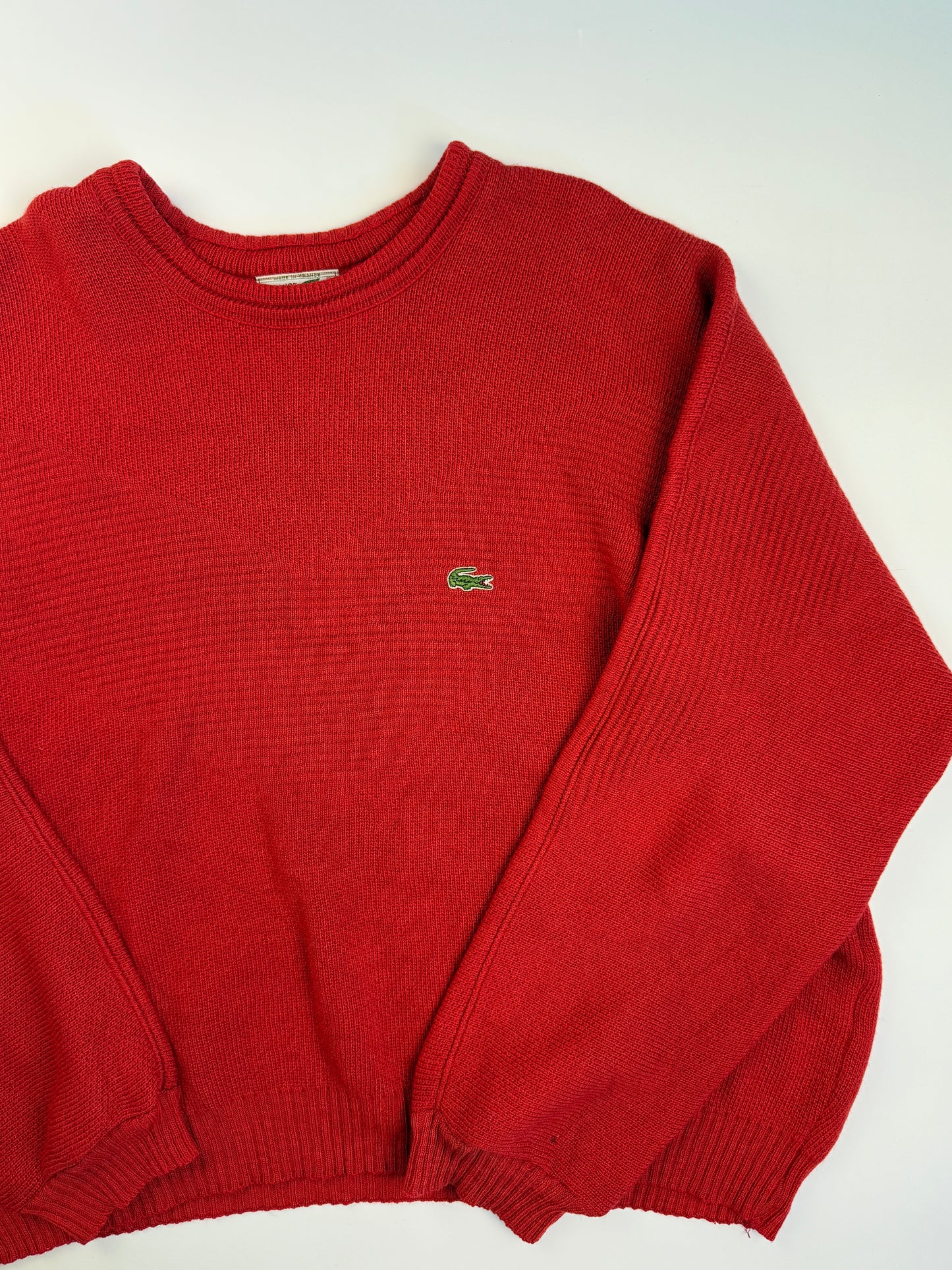 LACOSTE WOOL KNIT SWEATER (XL)