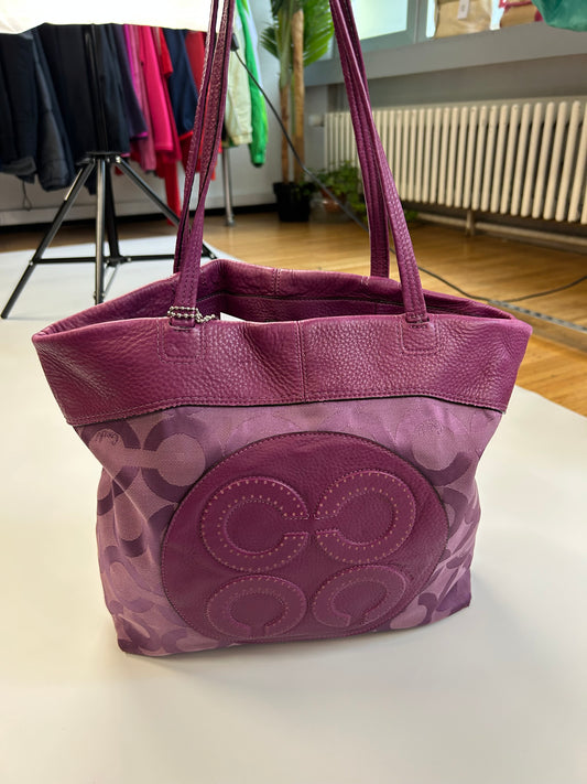 PINK COACH BAG