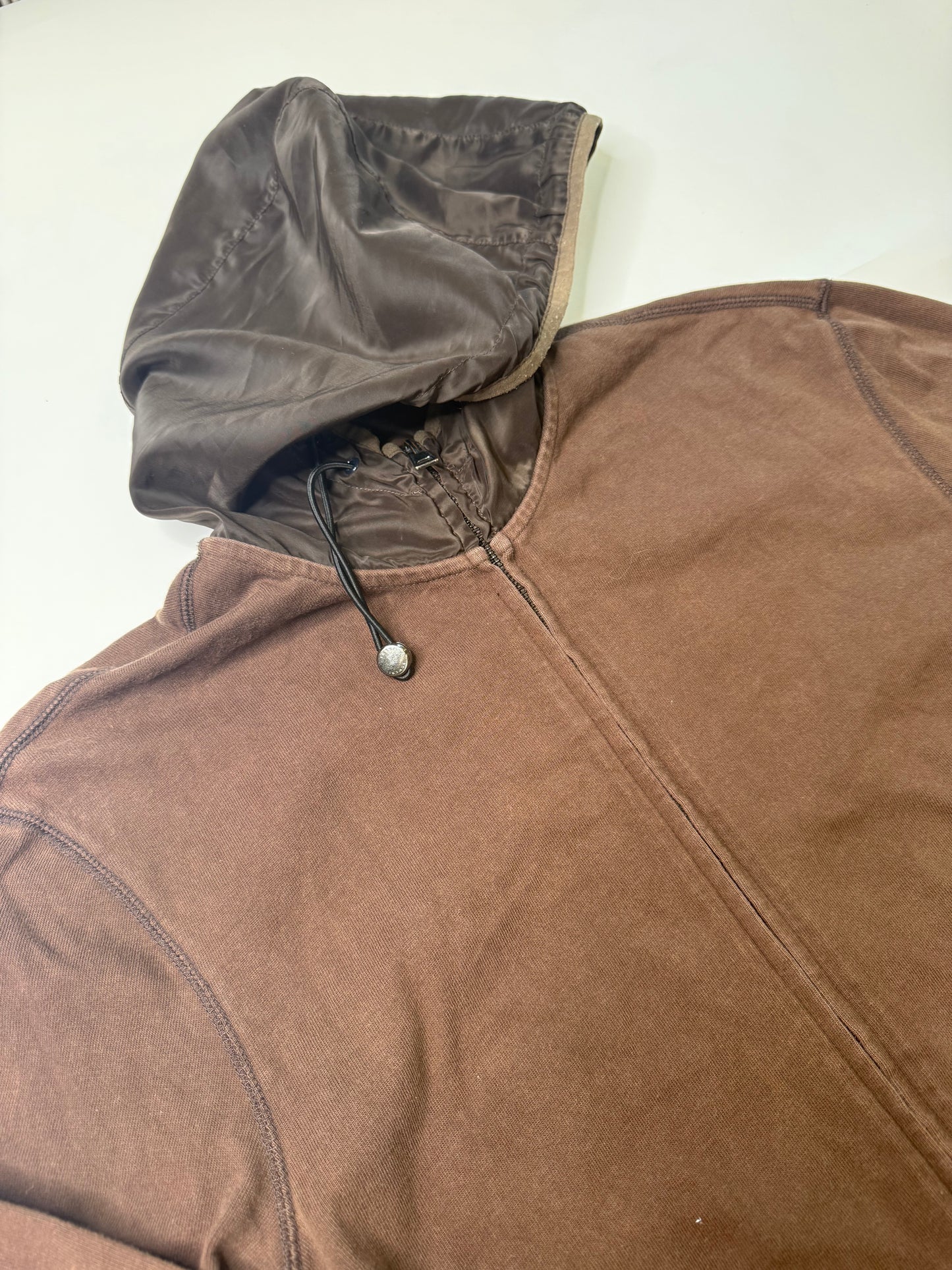 ARMANI JEANS VINTAGE ZIP HOODIE