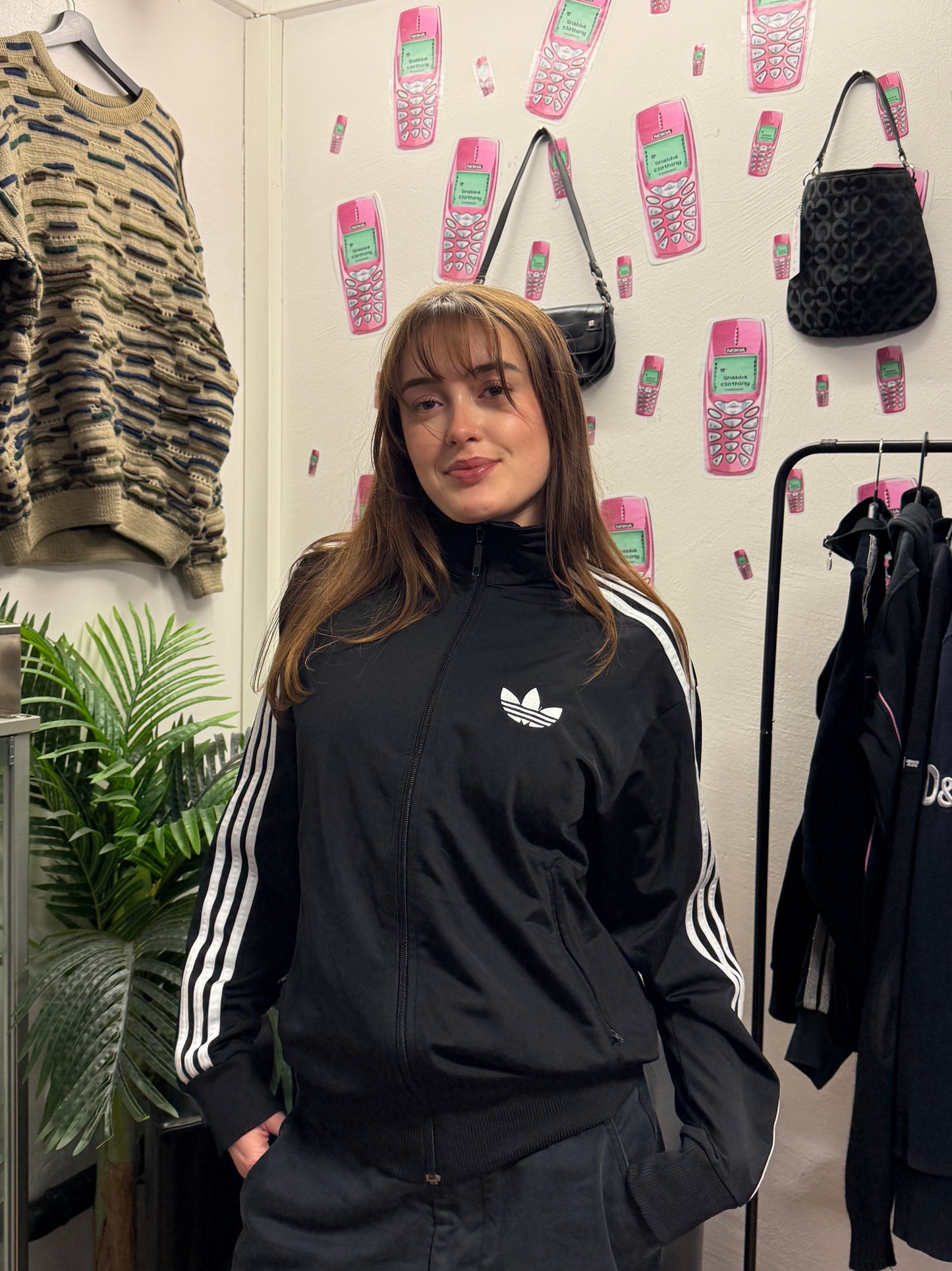 ADIDAS 2000s ZIPPER (S-M)