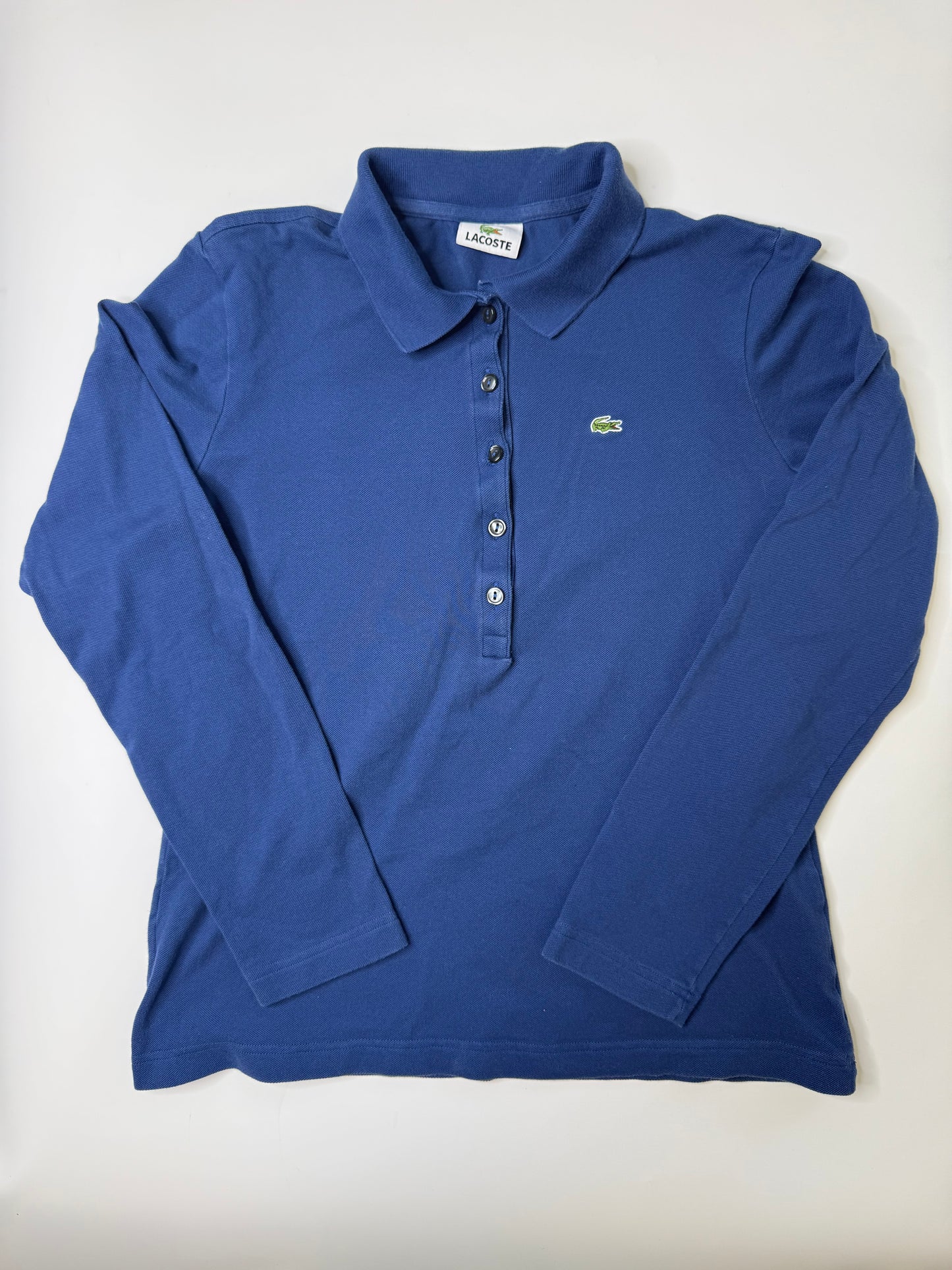 LACOSTE VINTAGE LONG SLEEVE PIQUE POLO