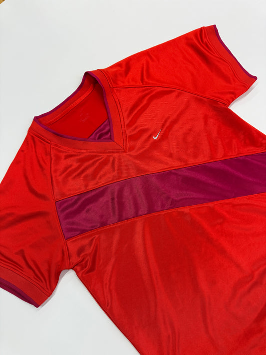 RARE NIKE 2000s SILKY BABY TOP (M)