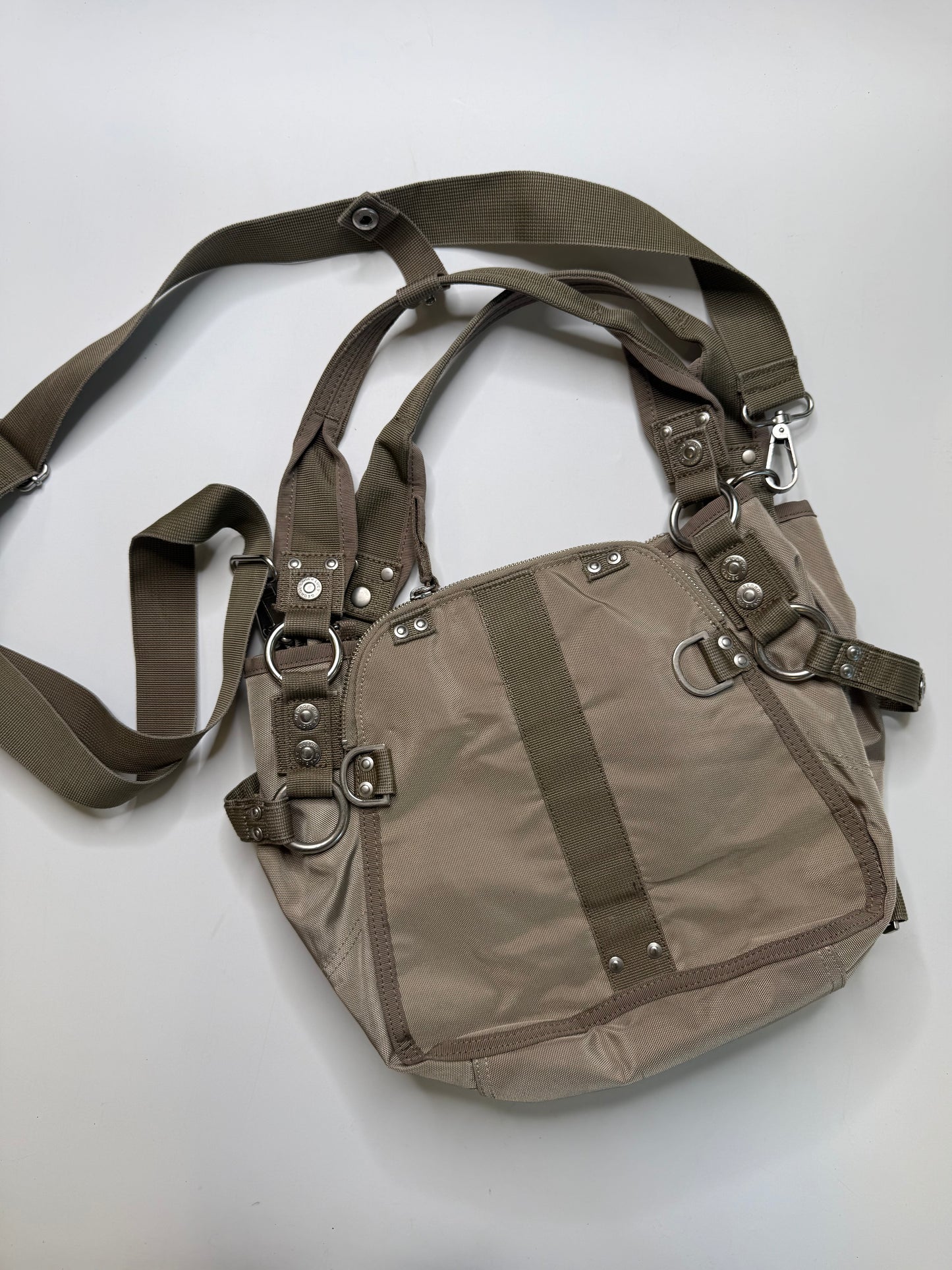 GEORGE GINA & LUCY VINTAGE UTILITY CROSSBODY BAG "PRINCIPESSA"