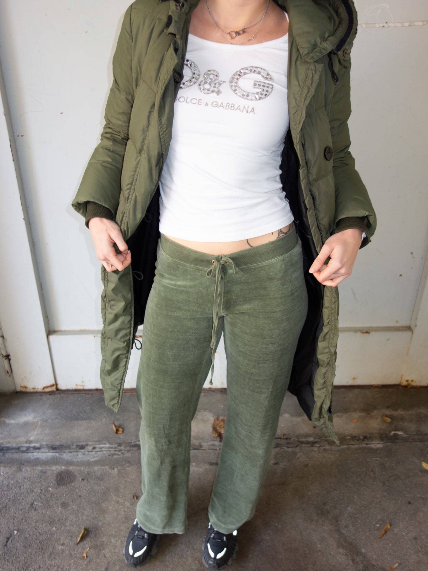 JUICY COUTURE PANTS 2000s (S)