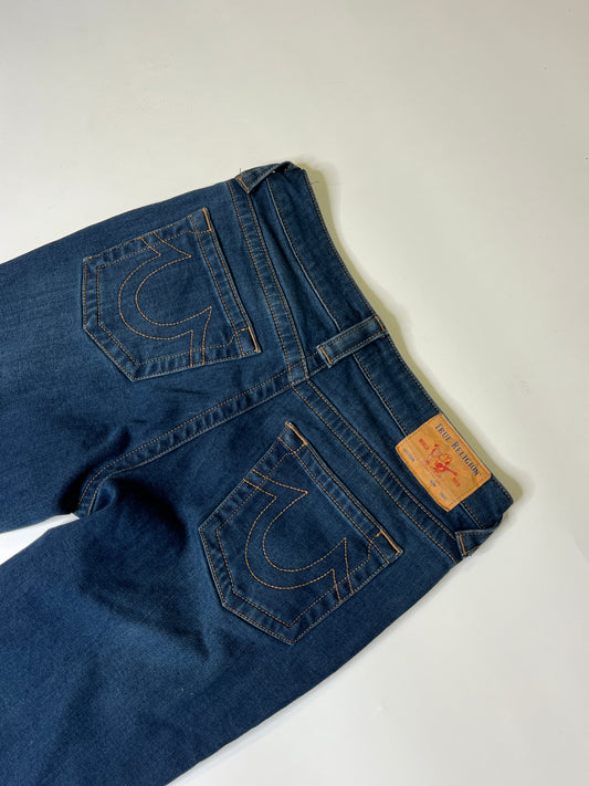 TRUE RELIGION STRAIGHT LEG JEANS (28)