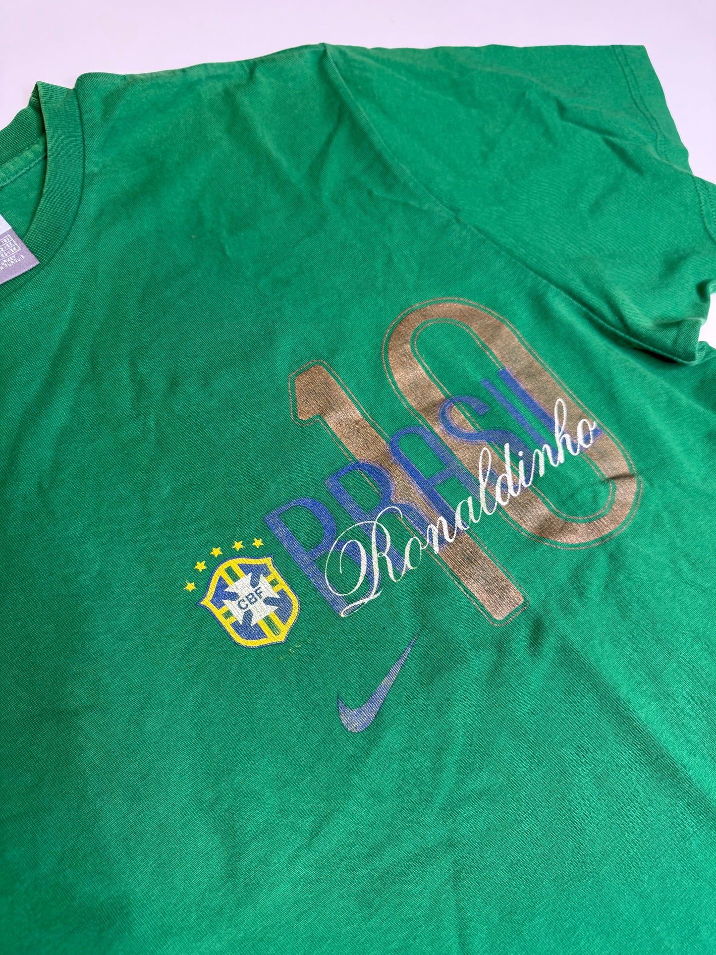 VINTAGE BRASIL RONALDINHO SHIRT (L)