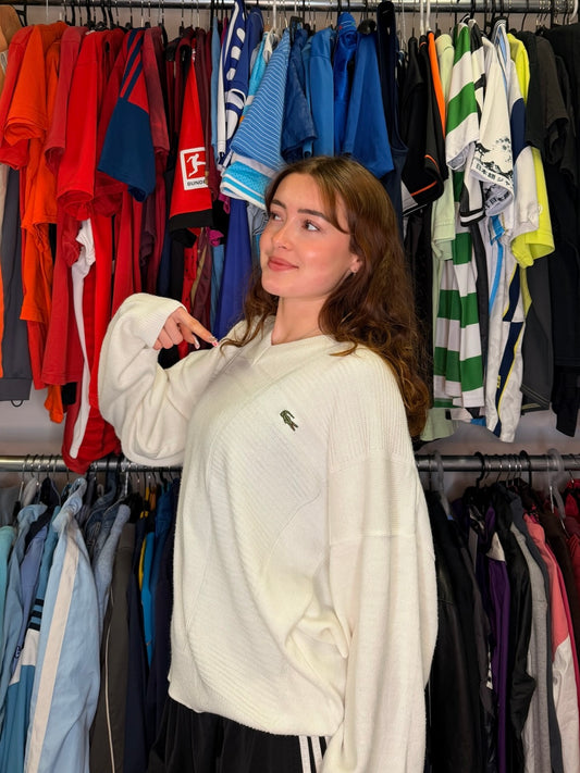 LACOSTE KNIT SWEATER (XL)
