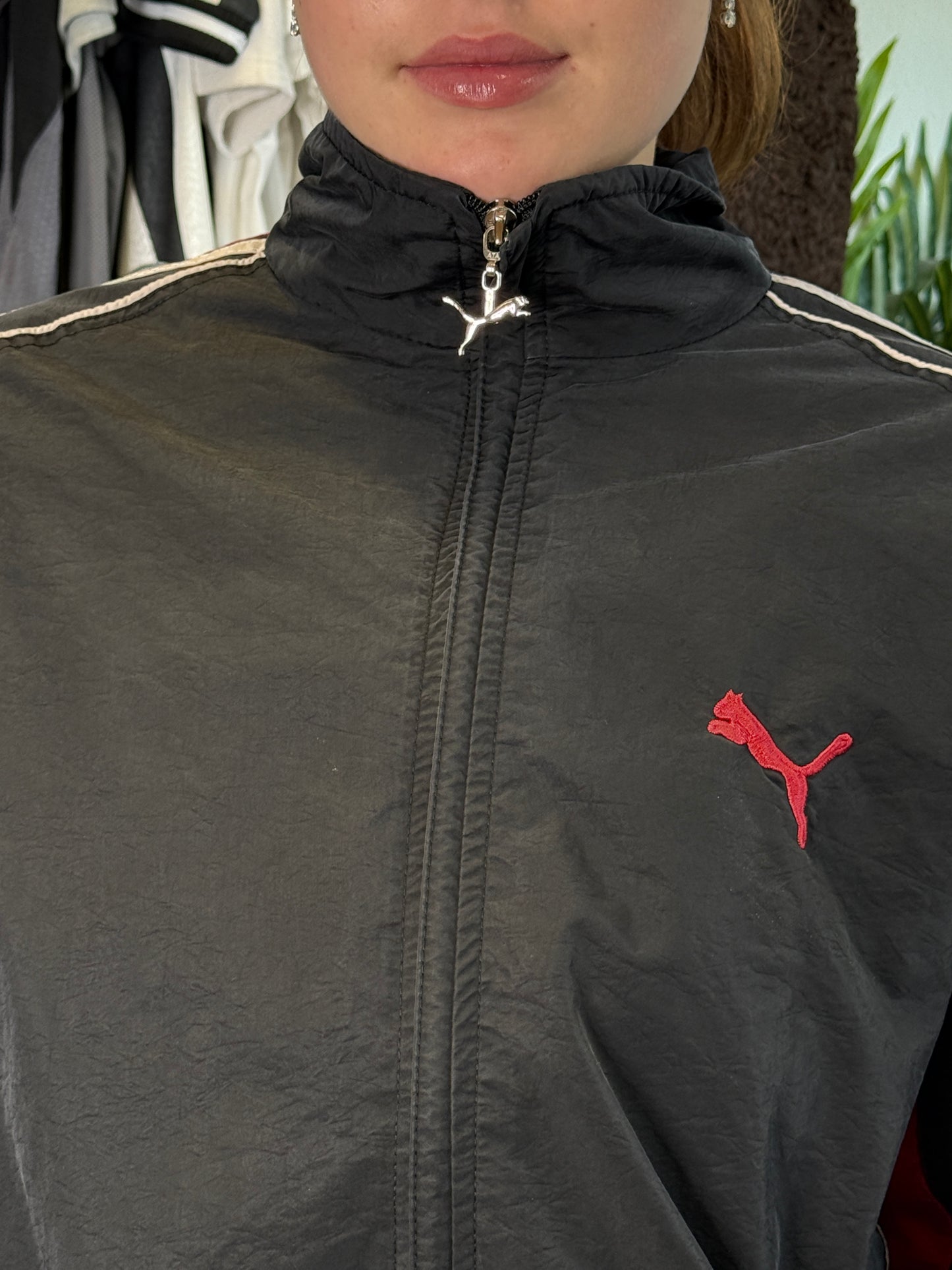 VINTAGE PUMA ZIPPER (M-L)