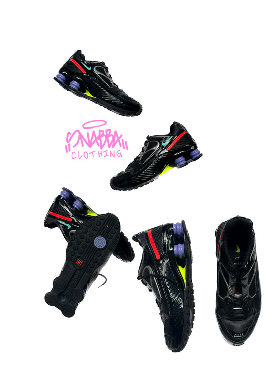 NIKE SHOX ENIGMA BLACK RED VOLT (36.5)