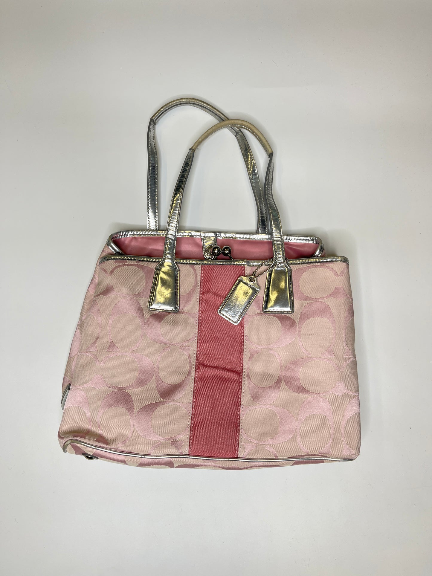 COACH MONOGRAM PURSE PINK