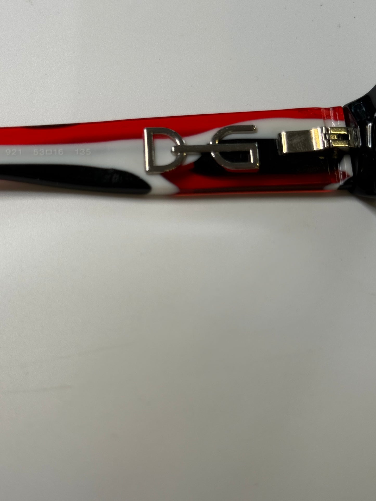 DOLCE & GABBANA VINTAGE Y2K STRIPED OPTICAL FRAMES