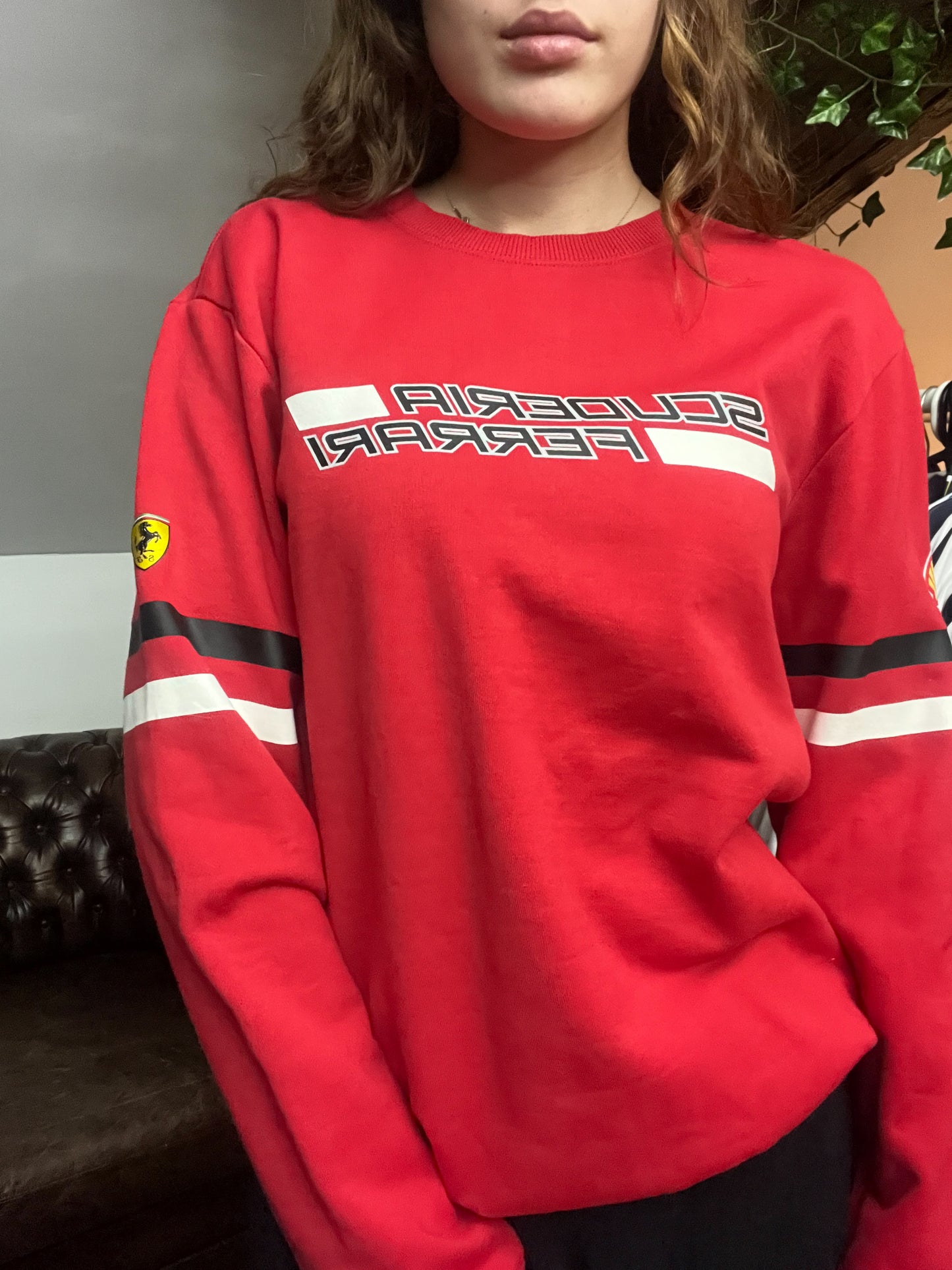 FERRARI SWEATER PATCH LOGO (M)