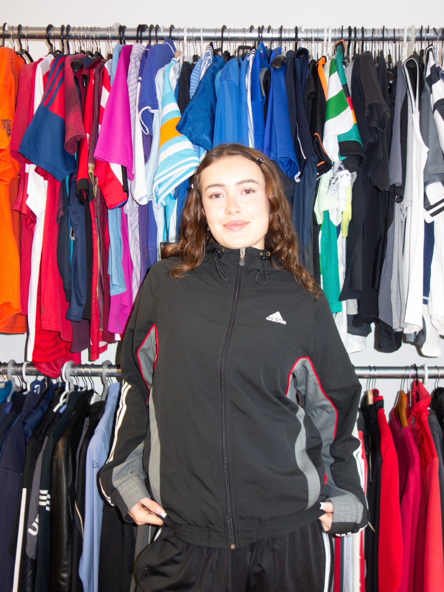 ADIDAS 2000s JACKET (~M)