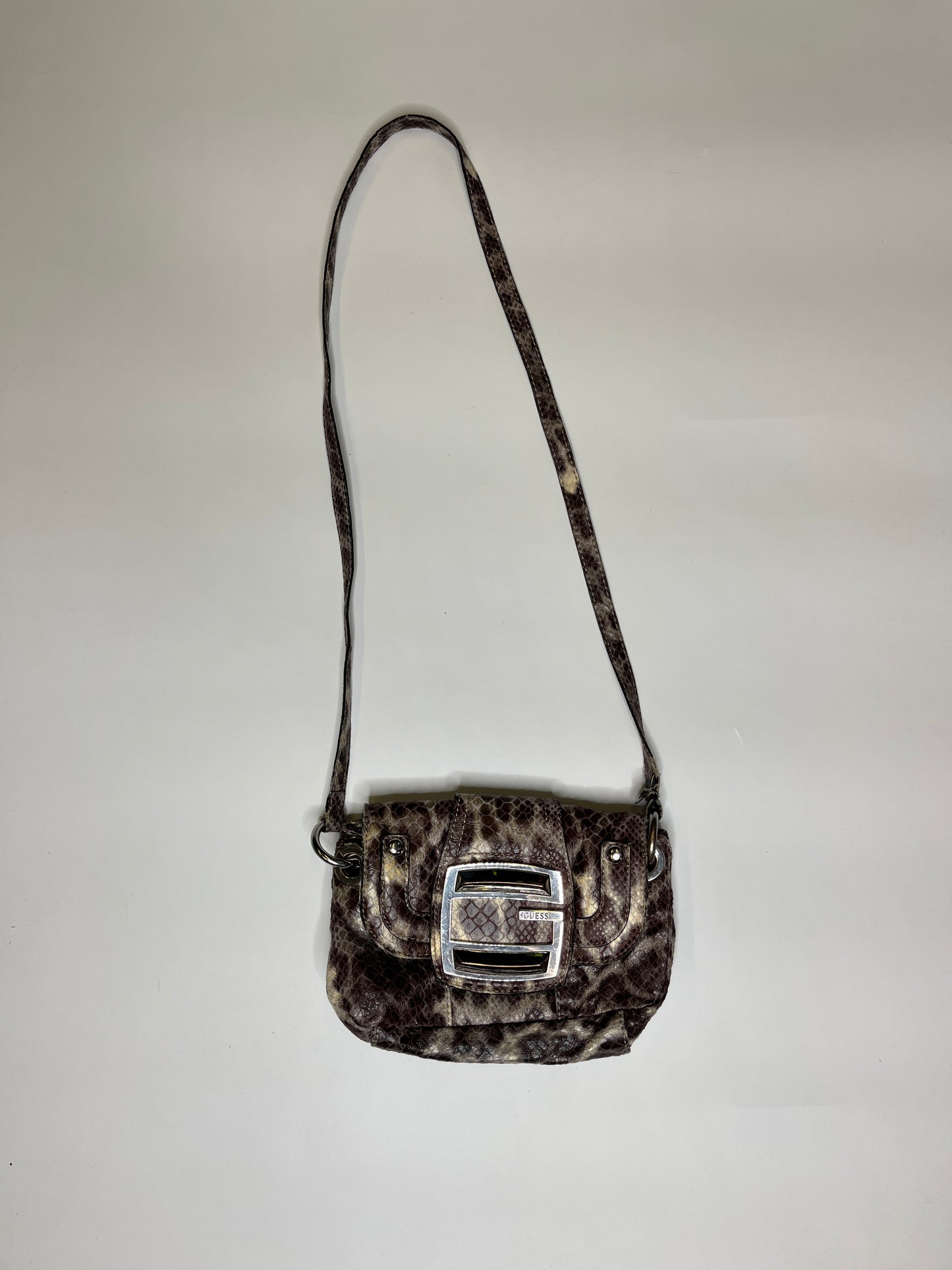 VINTAGE CHEETAH GUESS PURSE