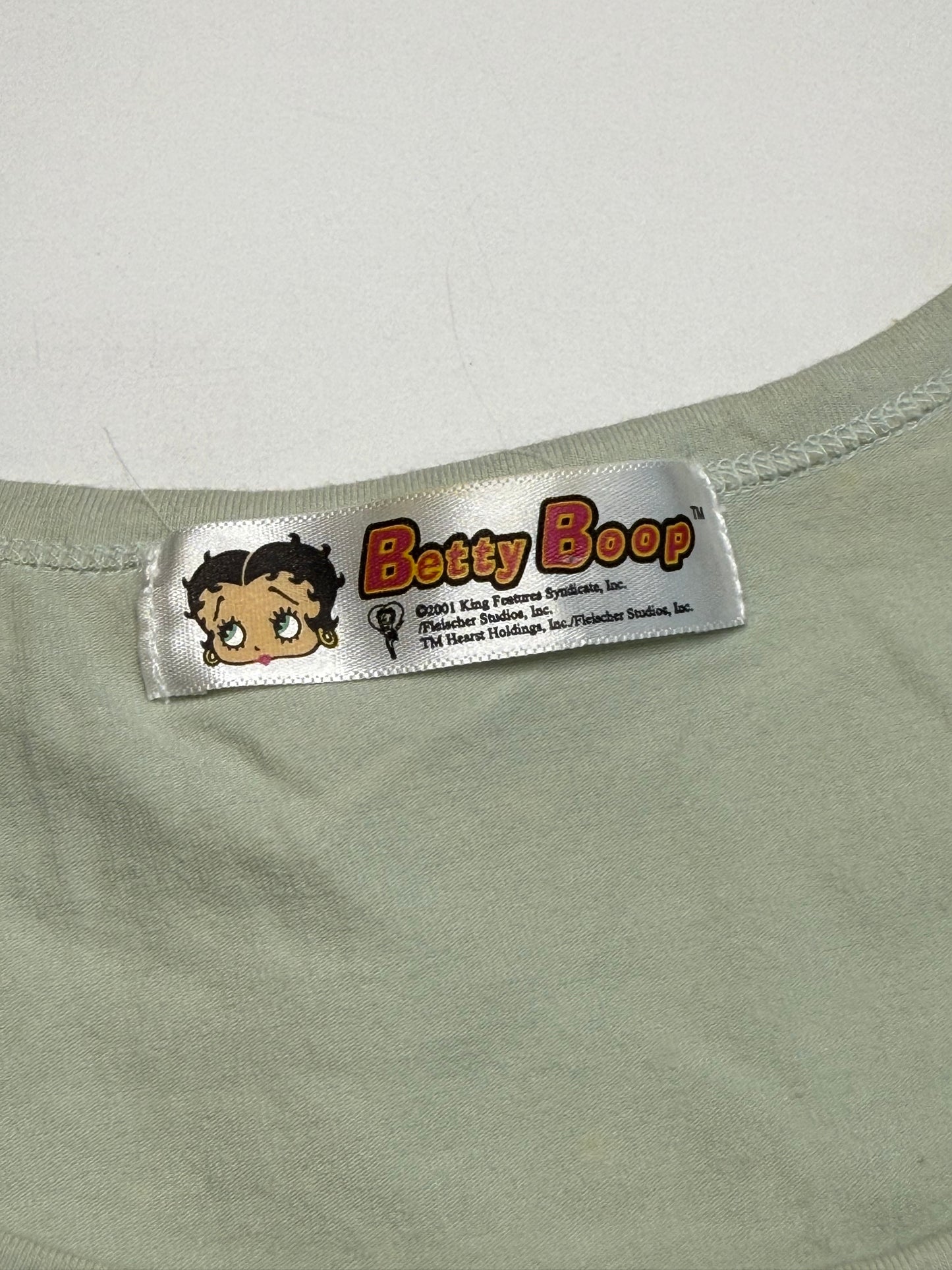 BETTY BOOP VINTAGE STARS & STRIPES T-SHIRT (M)