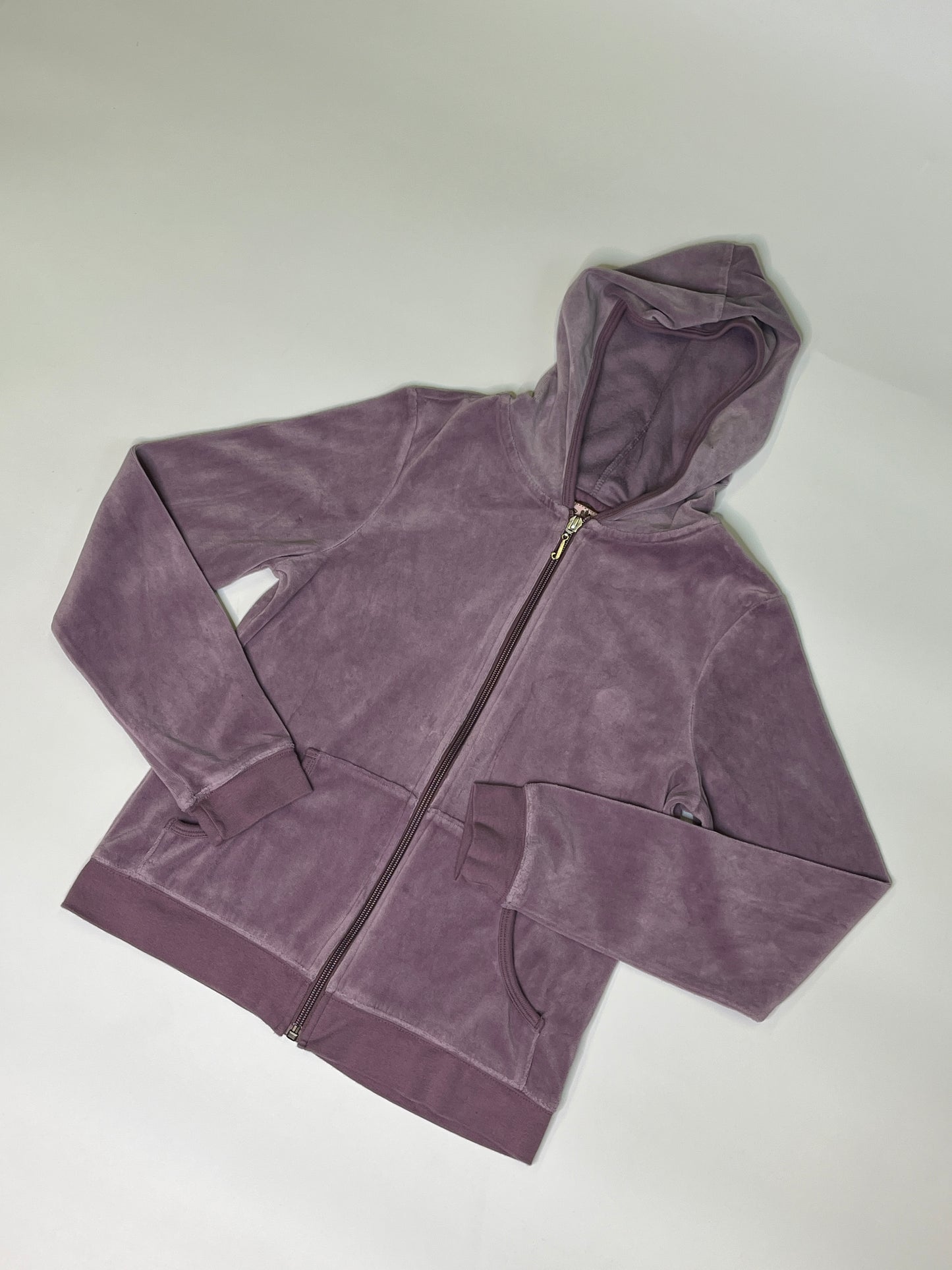 JUICY COUTURE ZIPPER PURPLE 2000s (S)