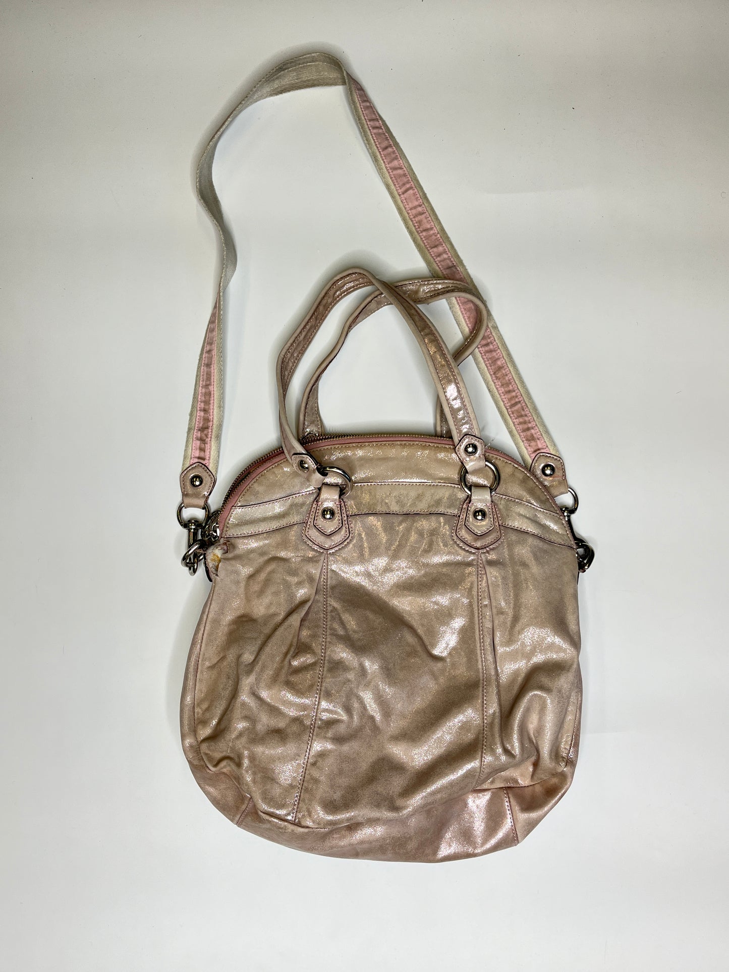 SHINY COACH PURSE
