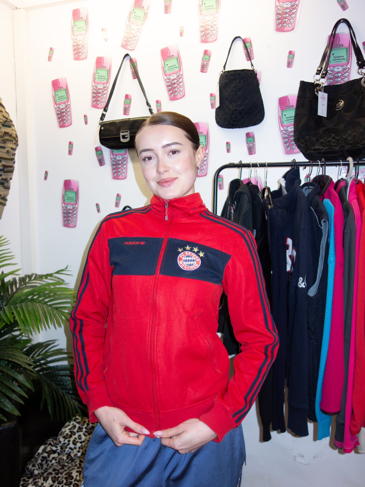 ADIDAS ZIPPER FC BAYERN (XS)