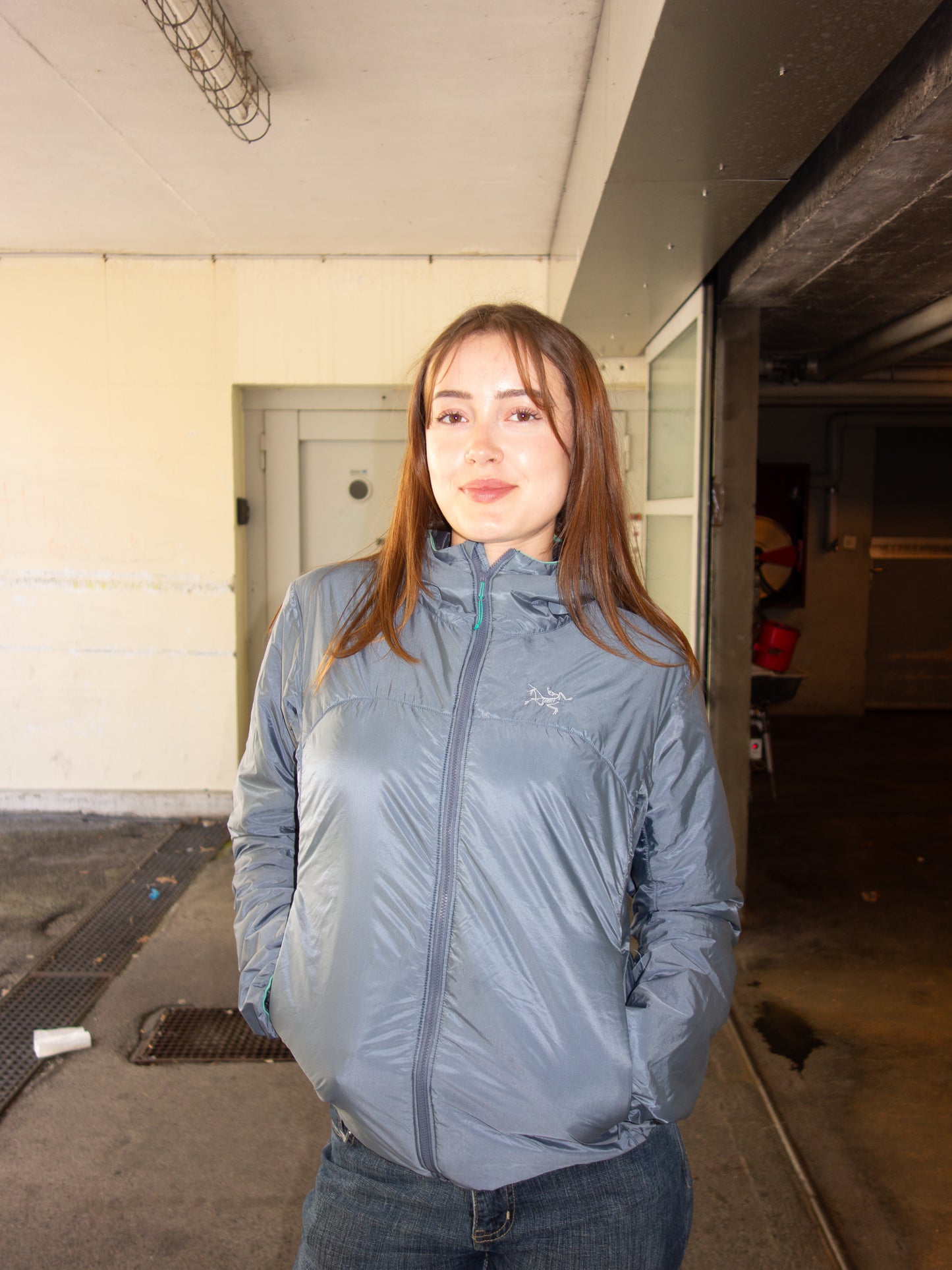 THIN ARCTERYX PUFFER JACKET (~S)